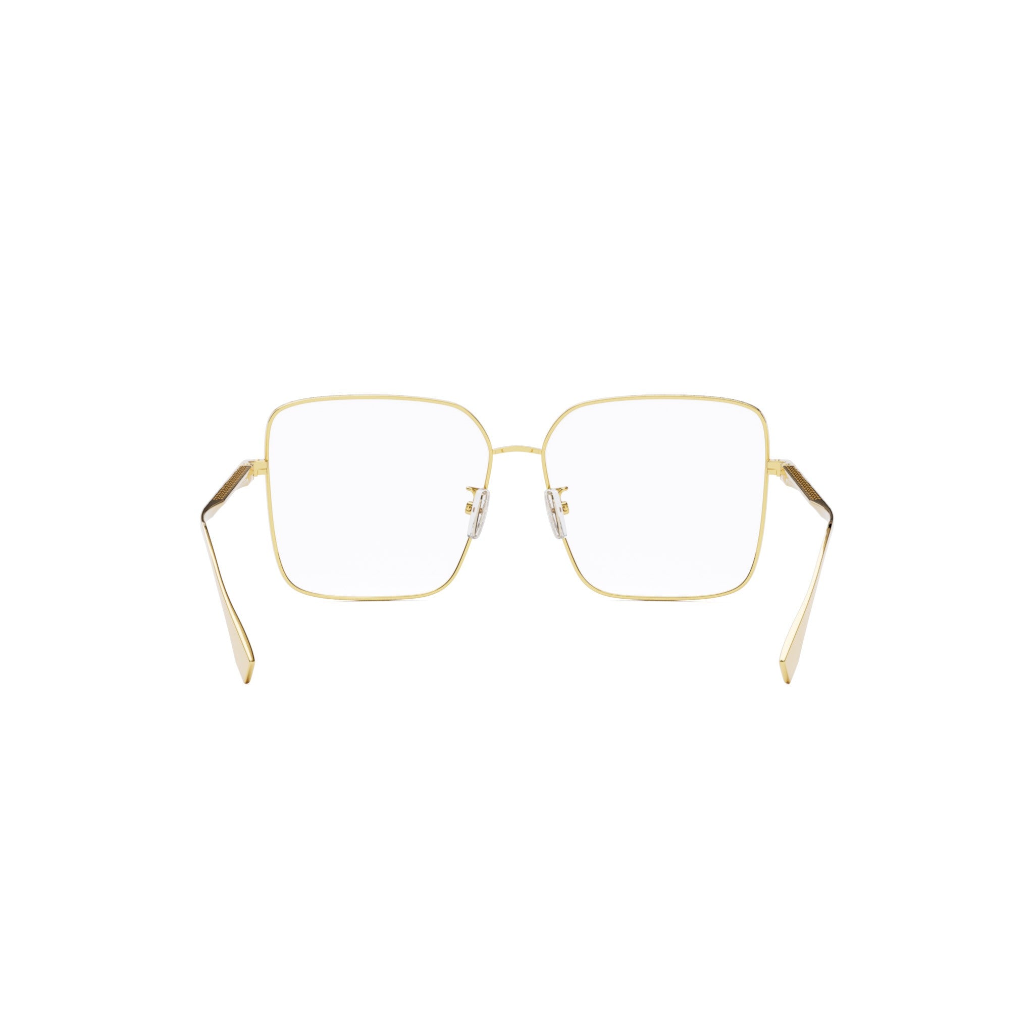 FF Silver Square Eyeglasses