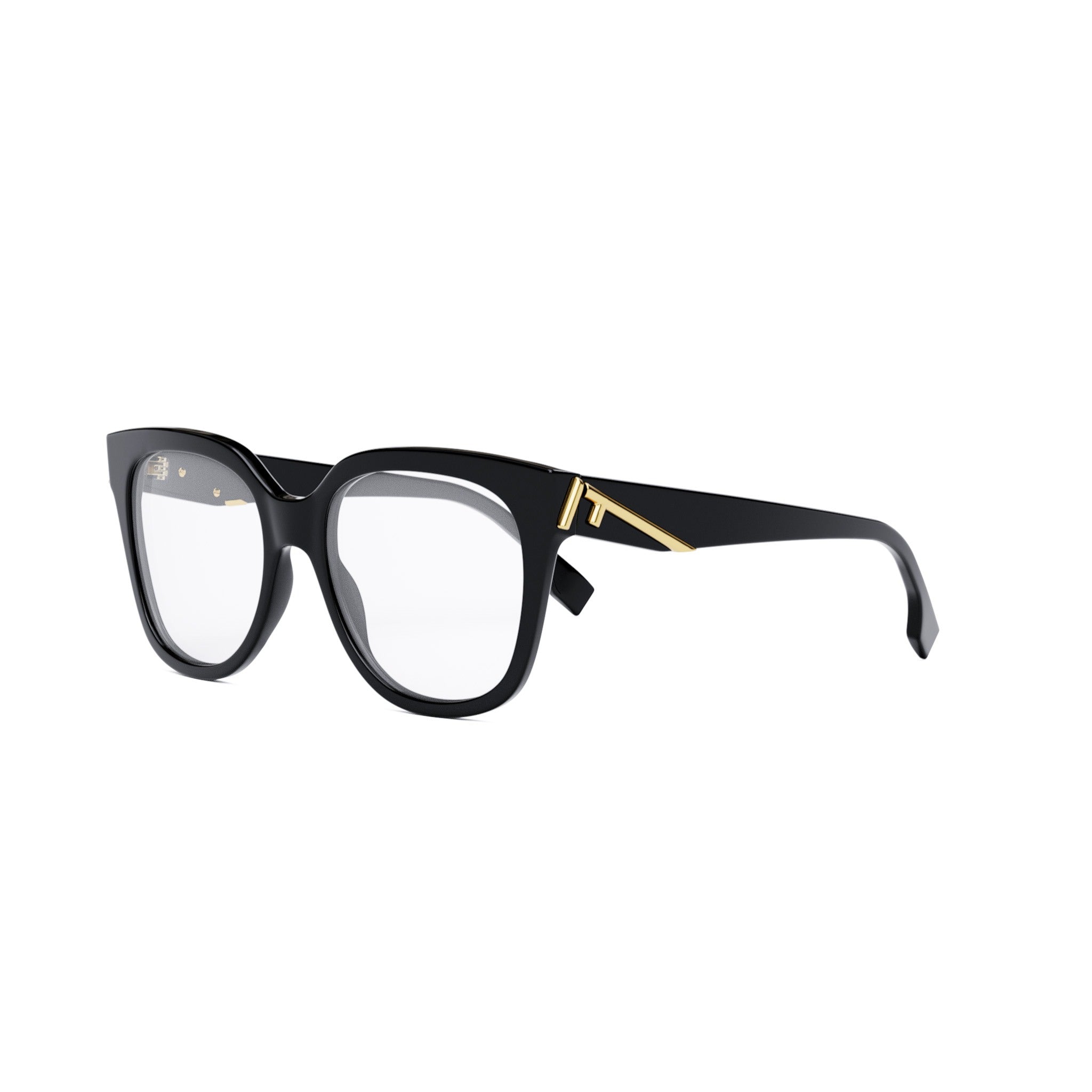 Fendi First Black Square Eyeglasses