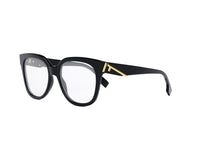 FENDI FE50064I FENDI FIRST Black Square Eyeglasses