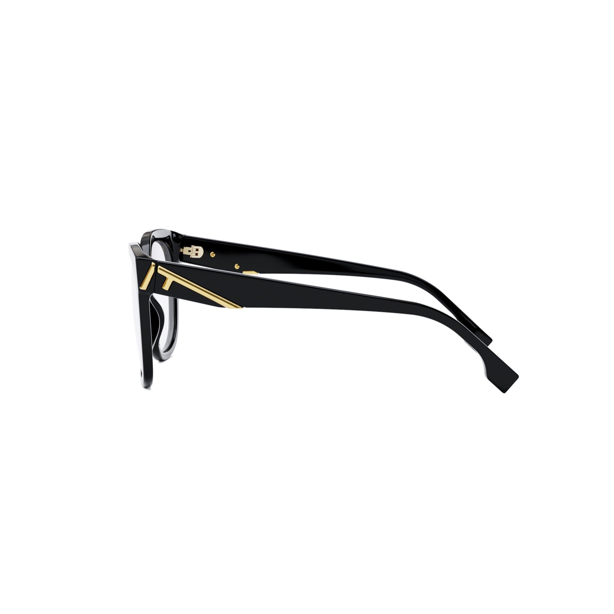 Fendi First Black Square Eyeglasses
