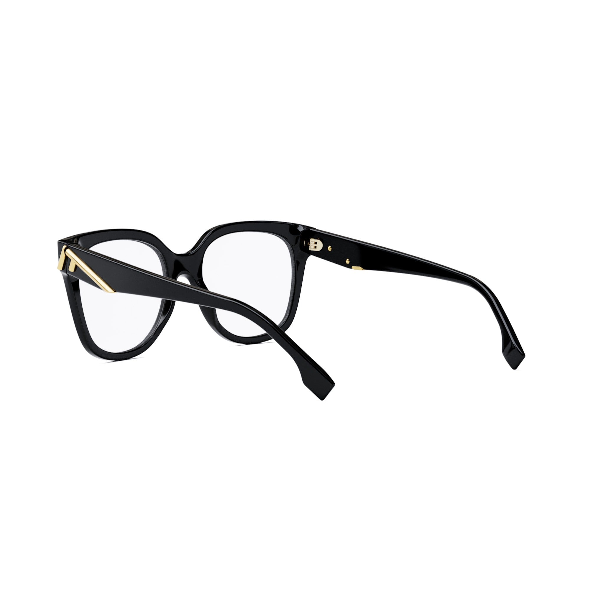 Fendi First Black Square Eyeglasses
