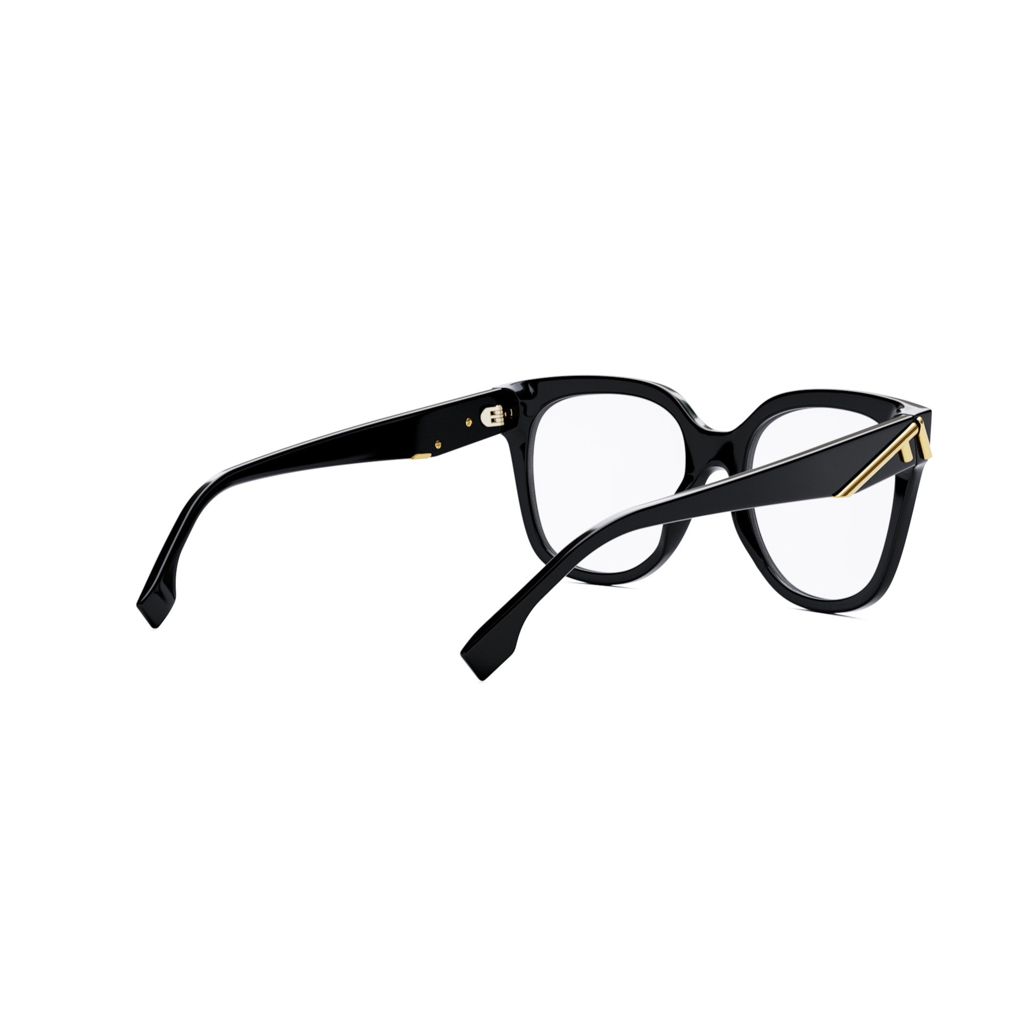 Fendi First Black Square Eyeglasses