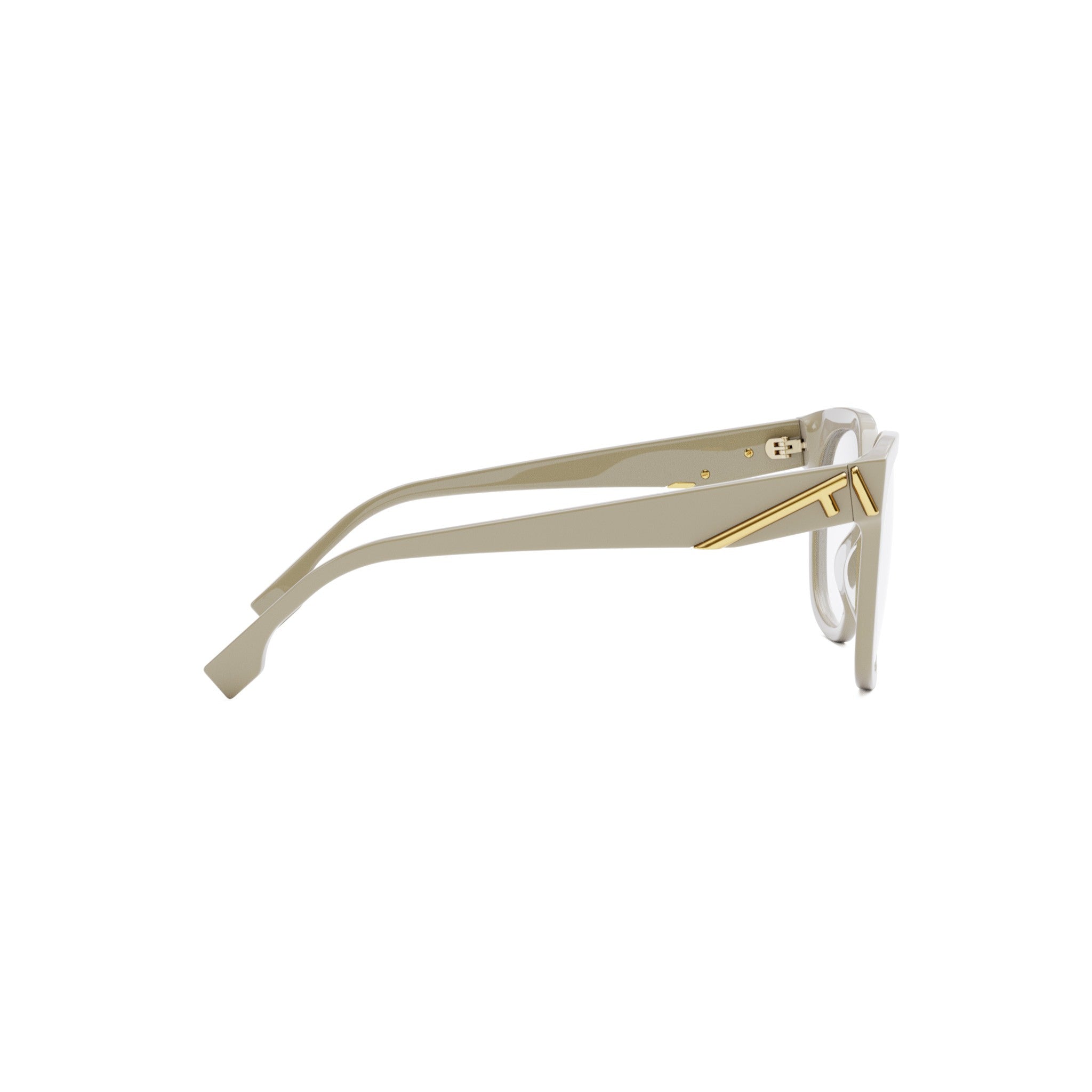 Fendi First Brown Square Eyeglasses