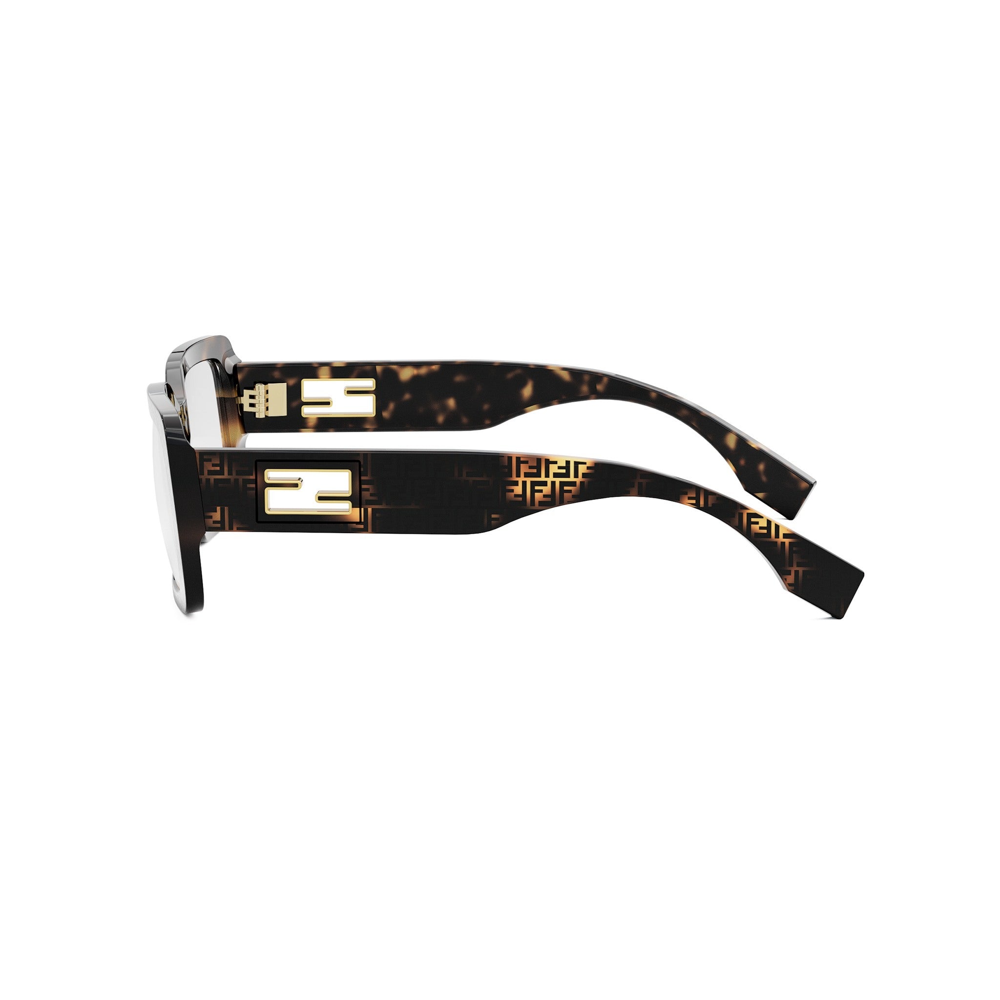 Baguette Red Rectangular Eyeglasses