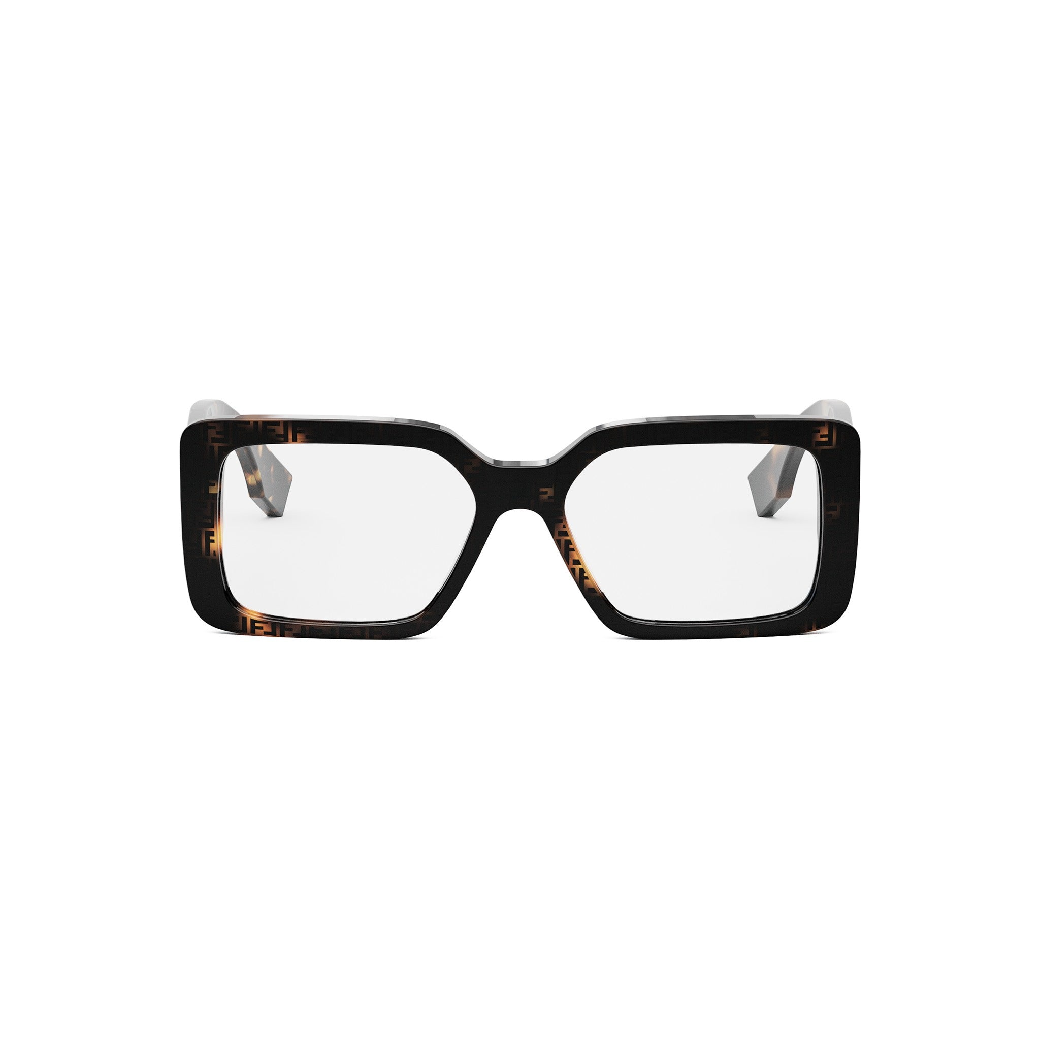 Baguette Red Rectangular Eyeglasses