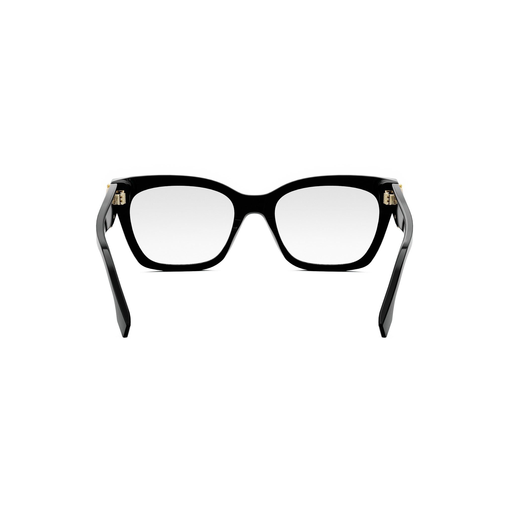 Fendi First Black Oval Eyeglasses