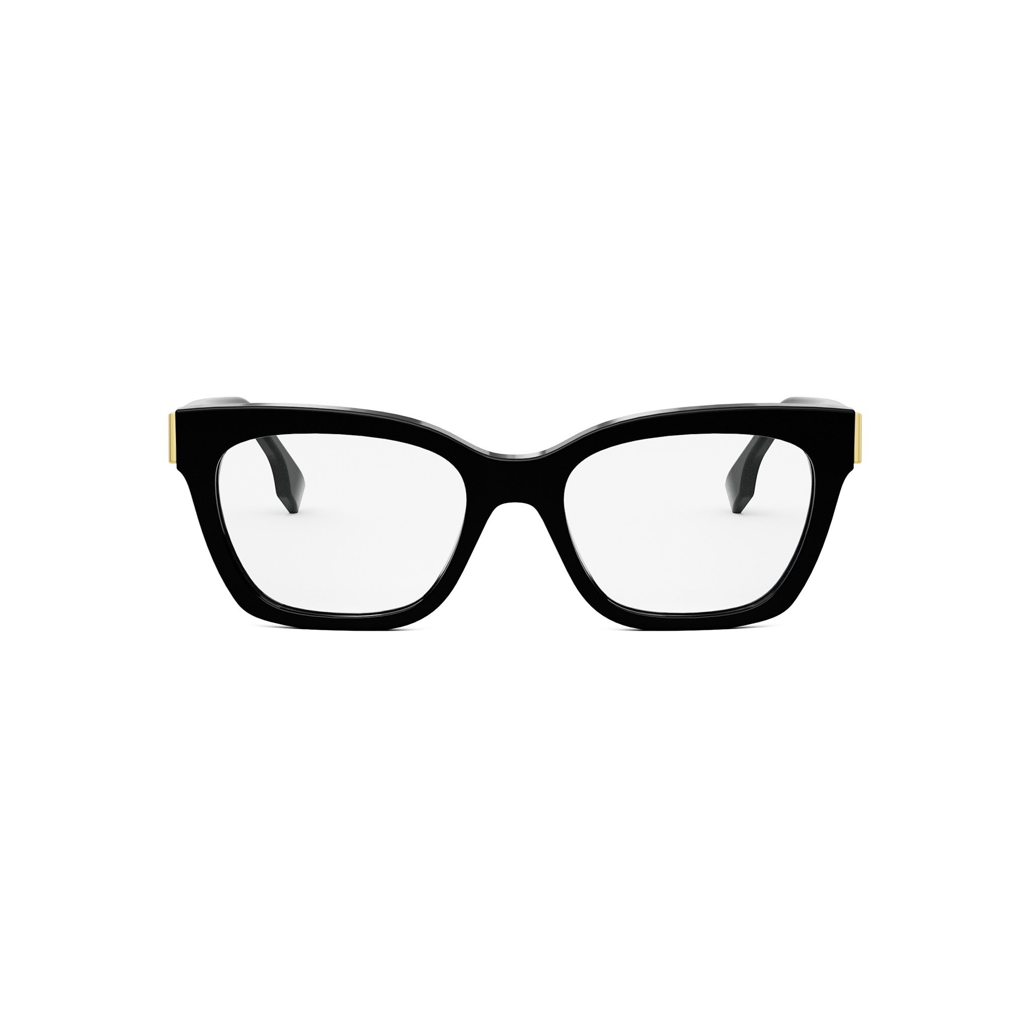 Fendi First Black Oval Eyeglasses