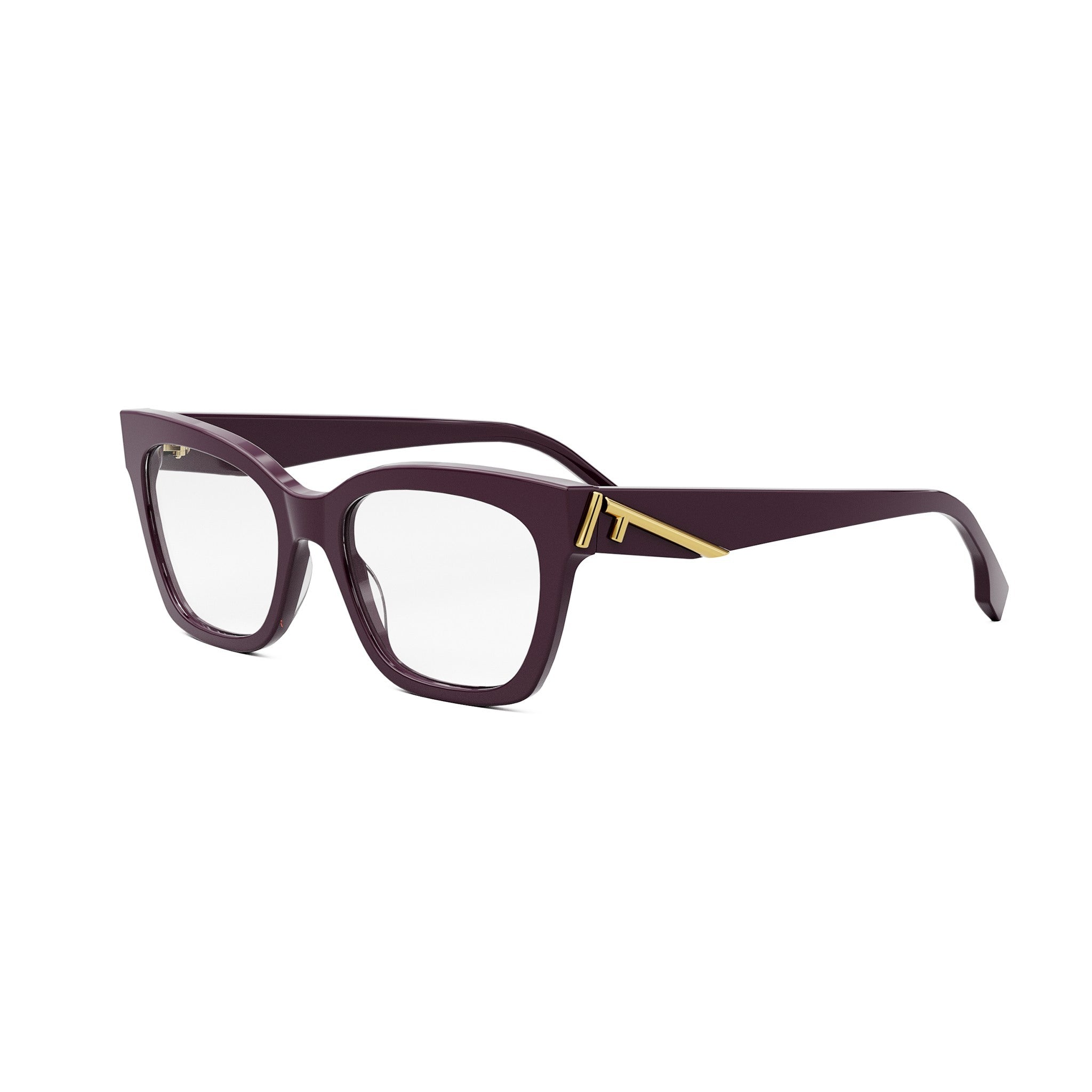 Fendi First Violet Oval Eyeglasses