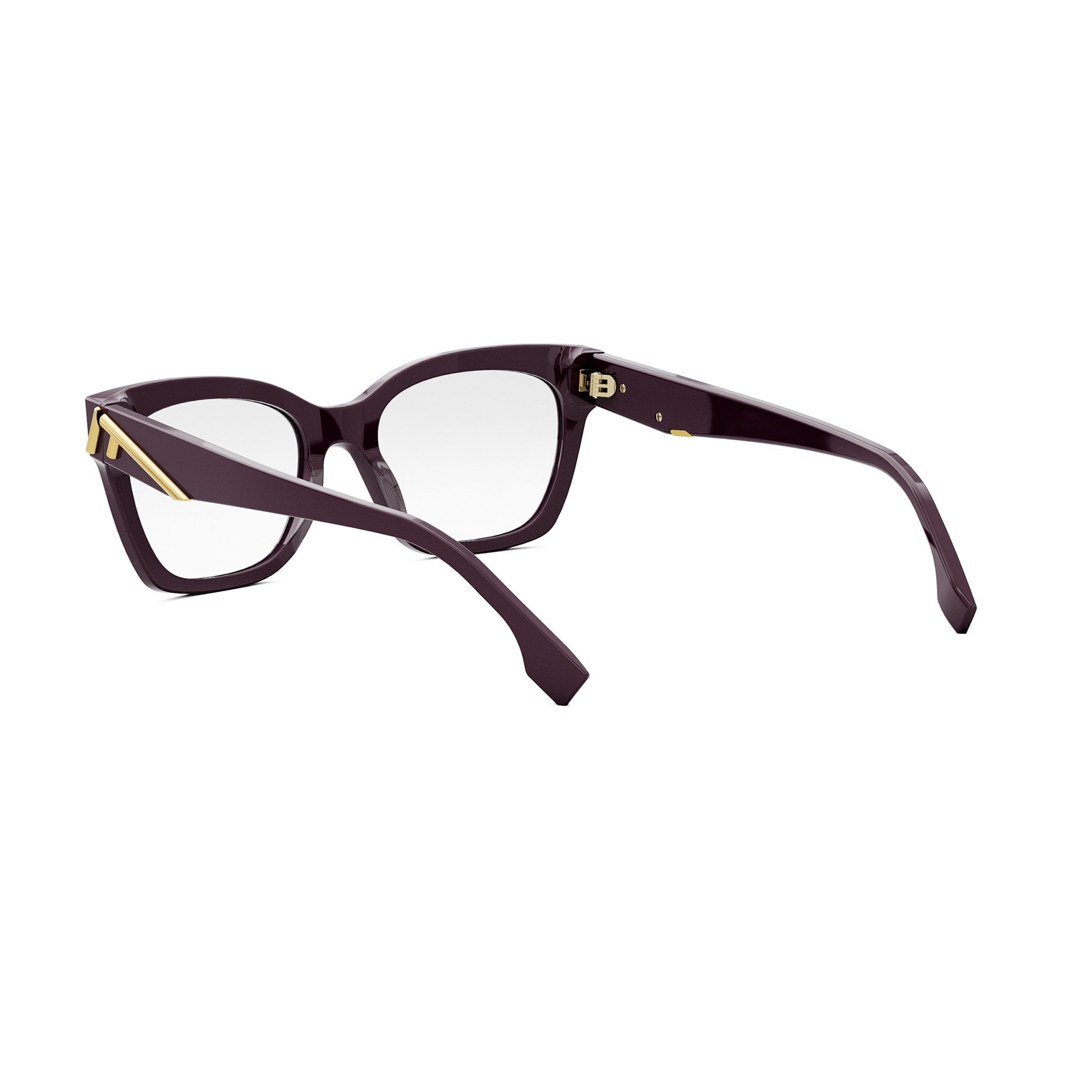 Fendi First Violet Oval Eyeglasses