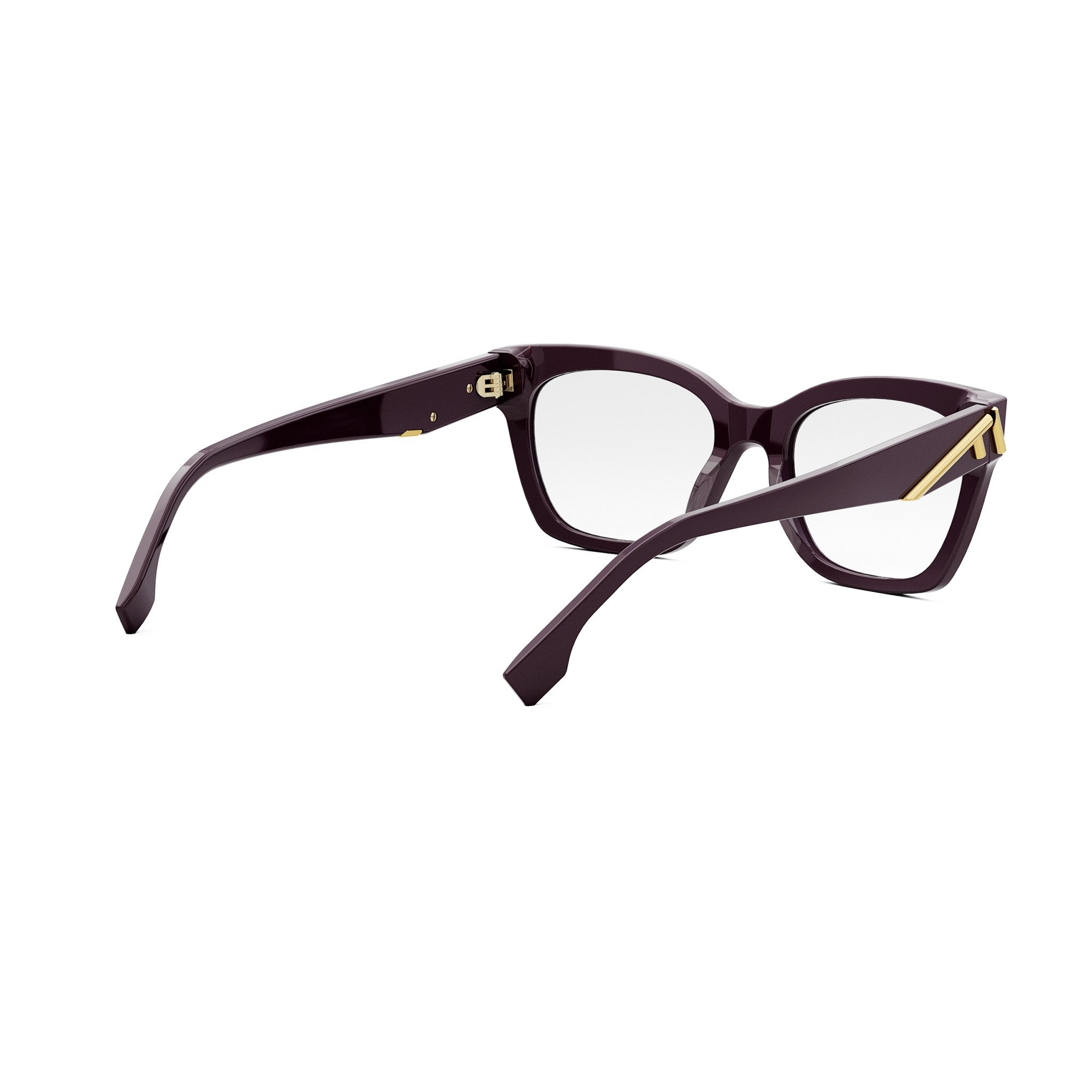 Fendi First Violet Oval Eyeglasses
