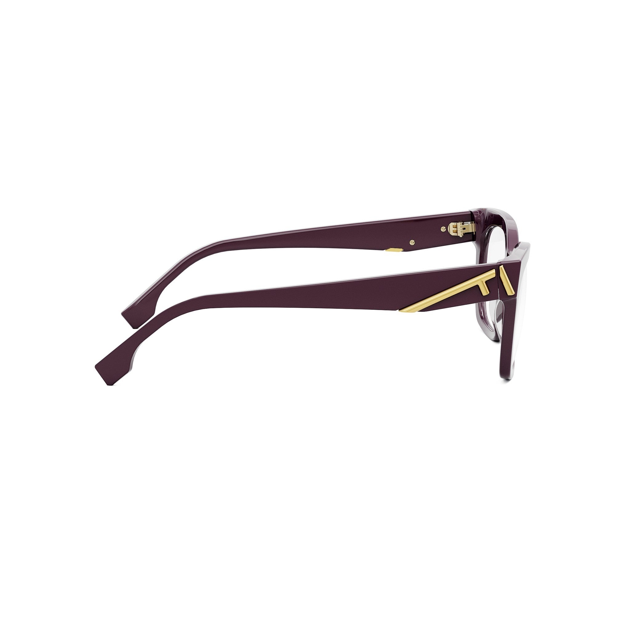 Fendi First Violet Oval Eyeglasses