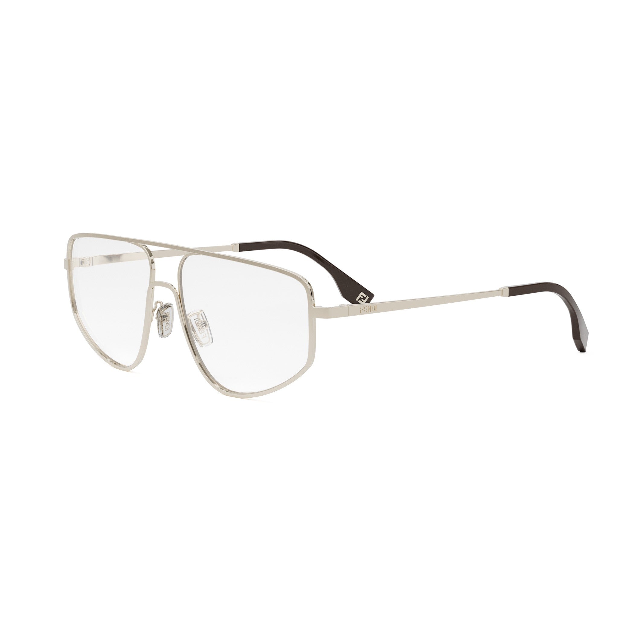Fendi Travel Gold Pilot Eyeglasses