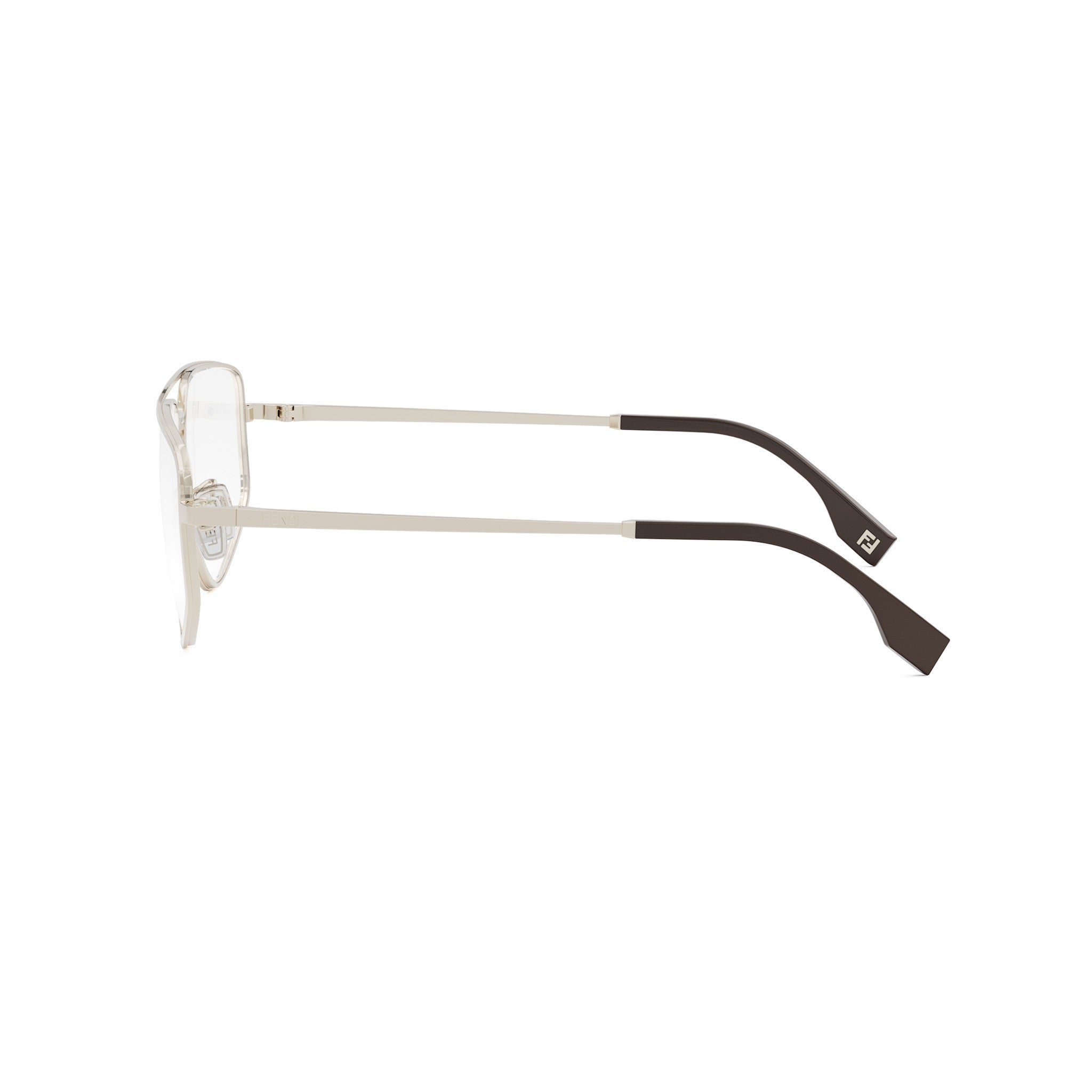 Fendi Travel Gold Pilot Eyeglasses