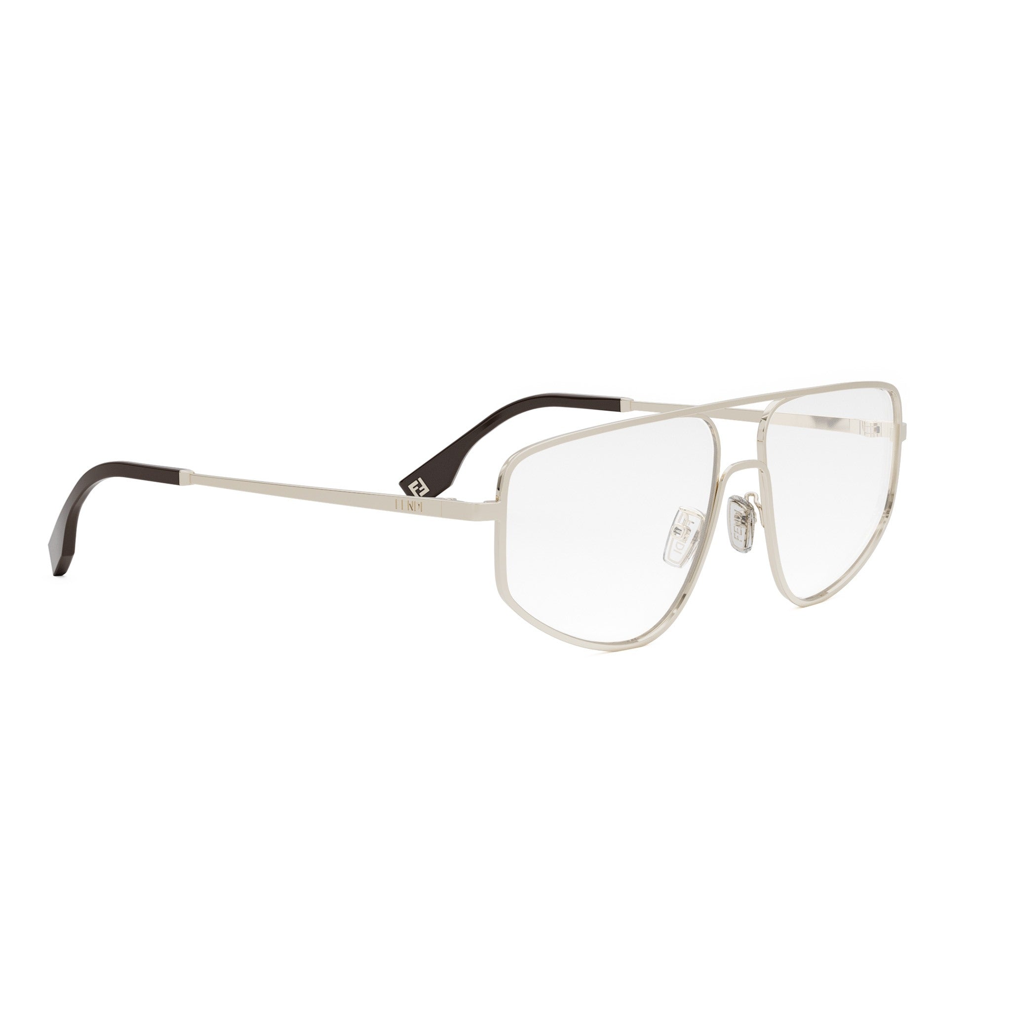Fendi Travel Gold Pilot Eyeglasses