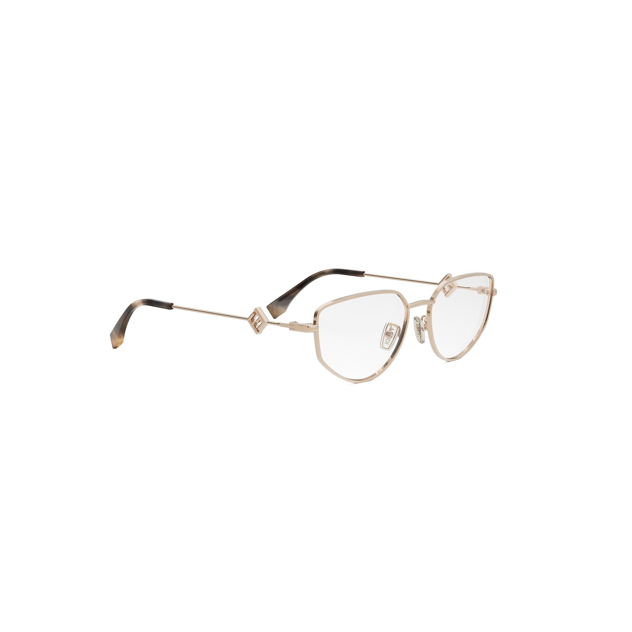 FF Diamonds Rose Cat Eye Eyeglasses