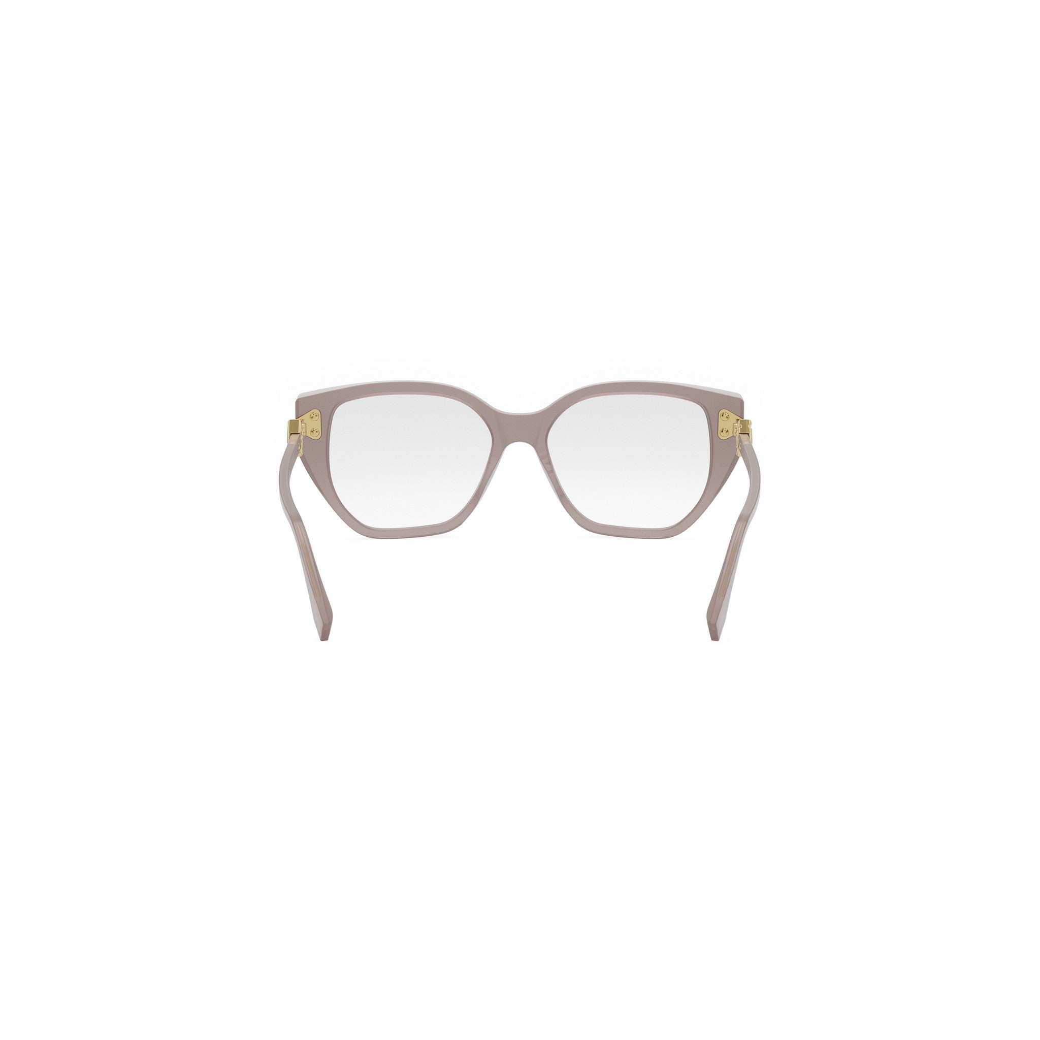 FF Diamonds Rose Rectangular Eyeglasses