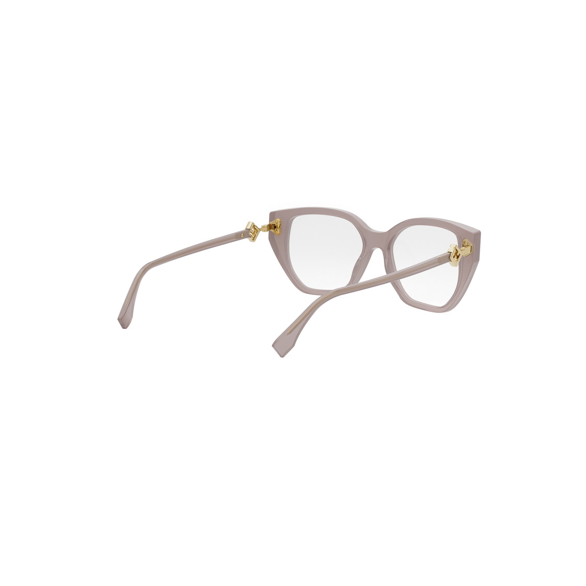 FF Diamonds Rose Rectangular Eyeglasses
