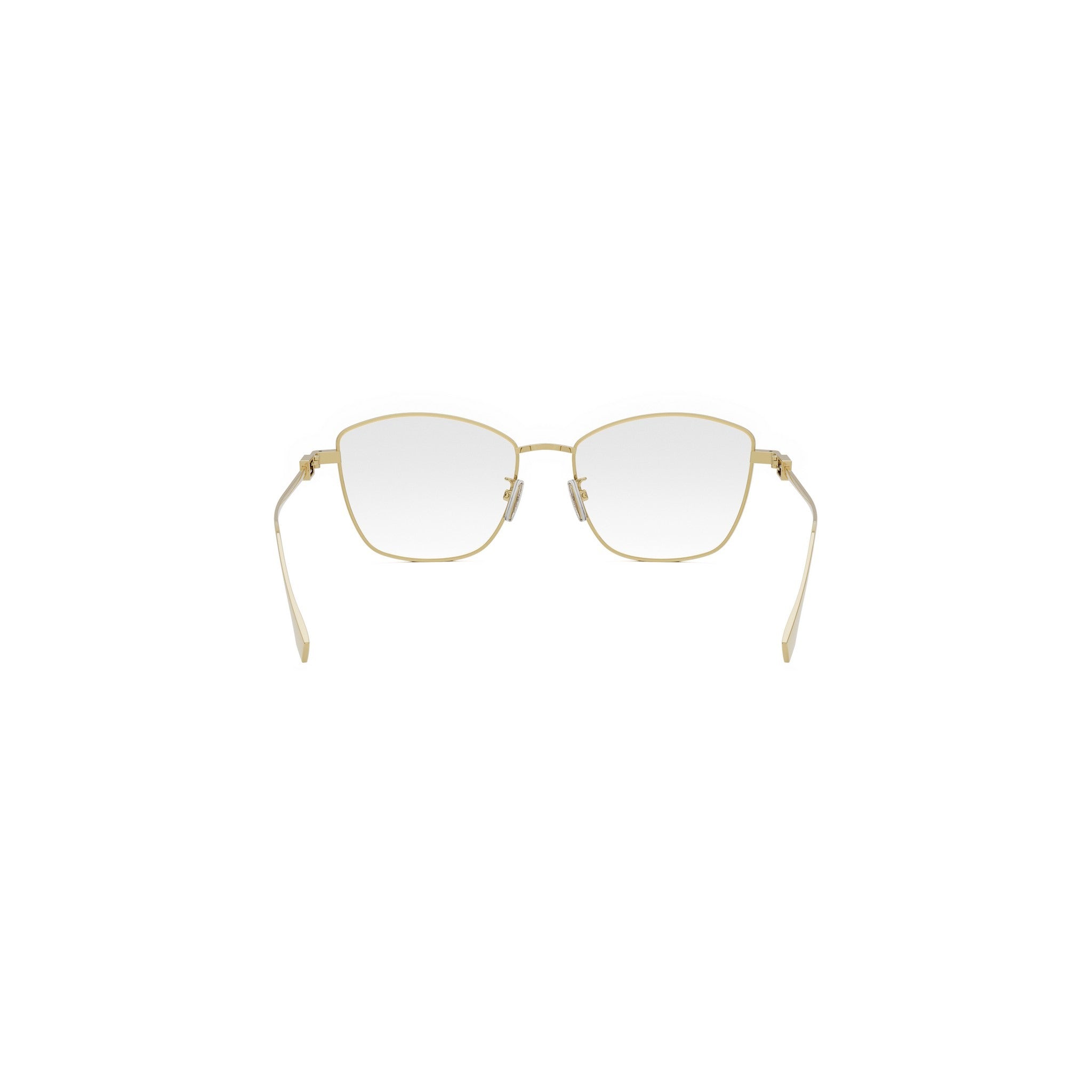 Baguette Gold Geometric Eyeglasses