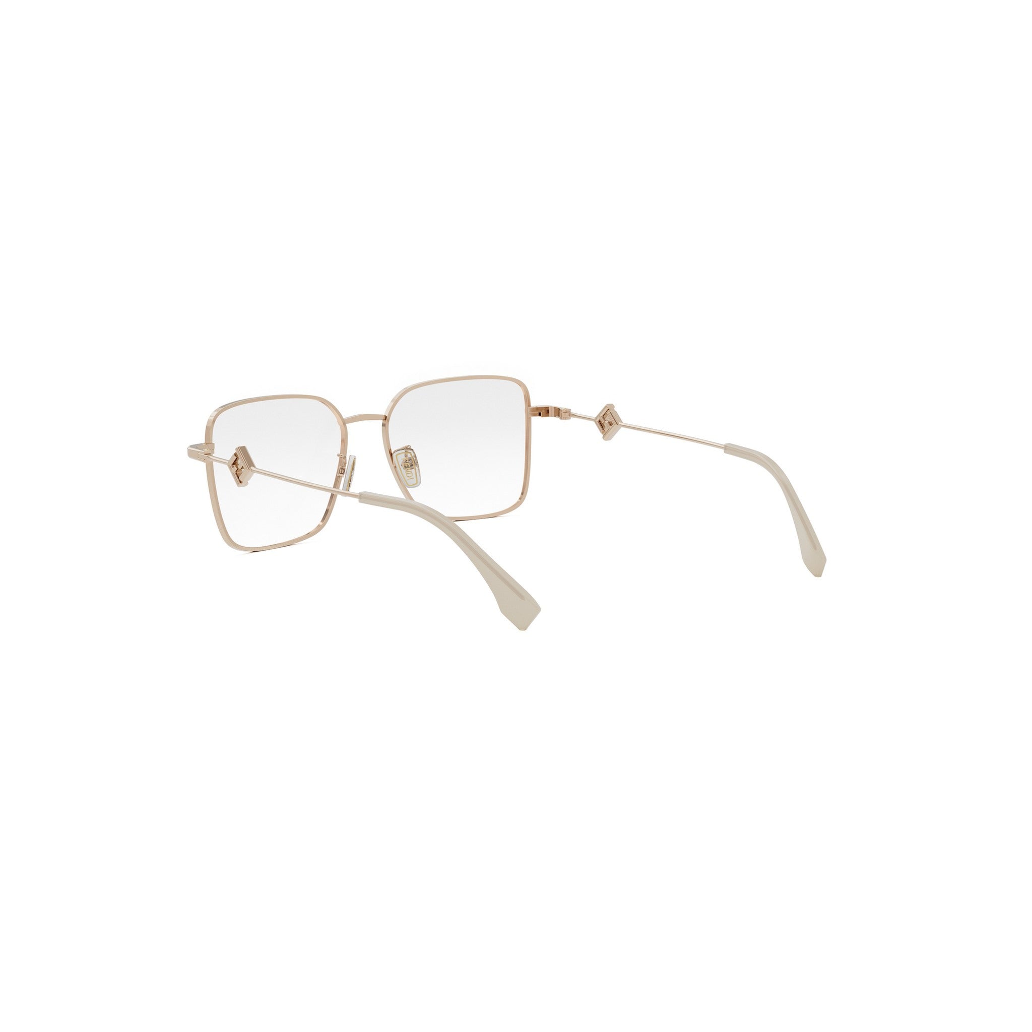 FF Diamonds Rose Square Eyeglasses