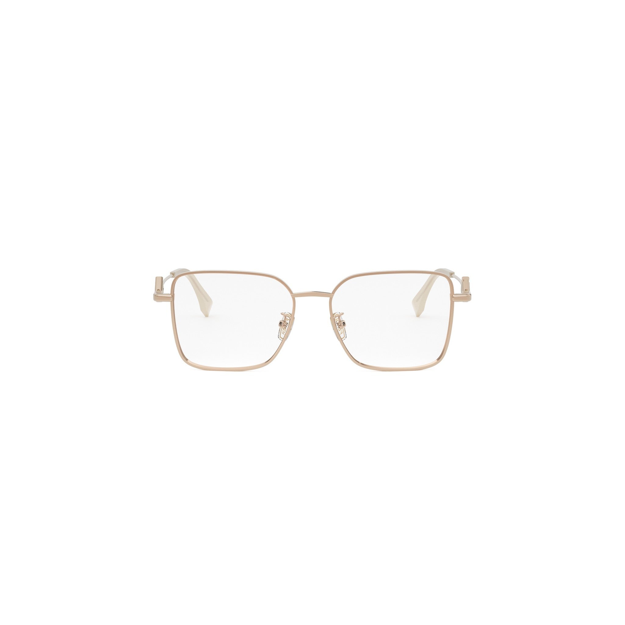 FF Diamonds Rose Square Eyeglasses