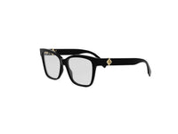 FENDI FE50117I FF Diamonds Black Square Eyeglasses