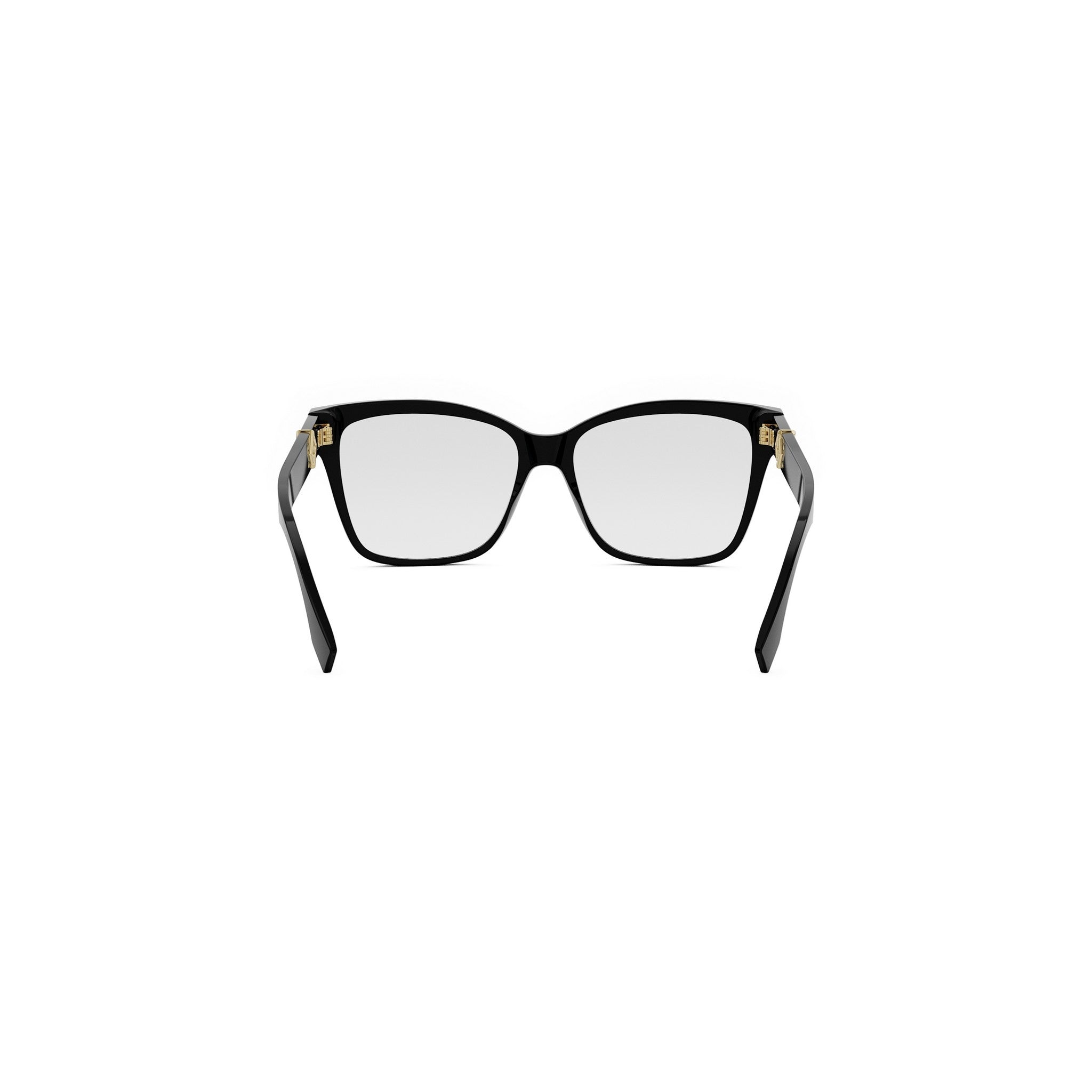 FF Diamonds Black Square Eyeglasses