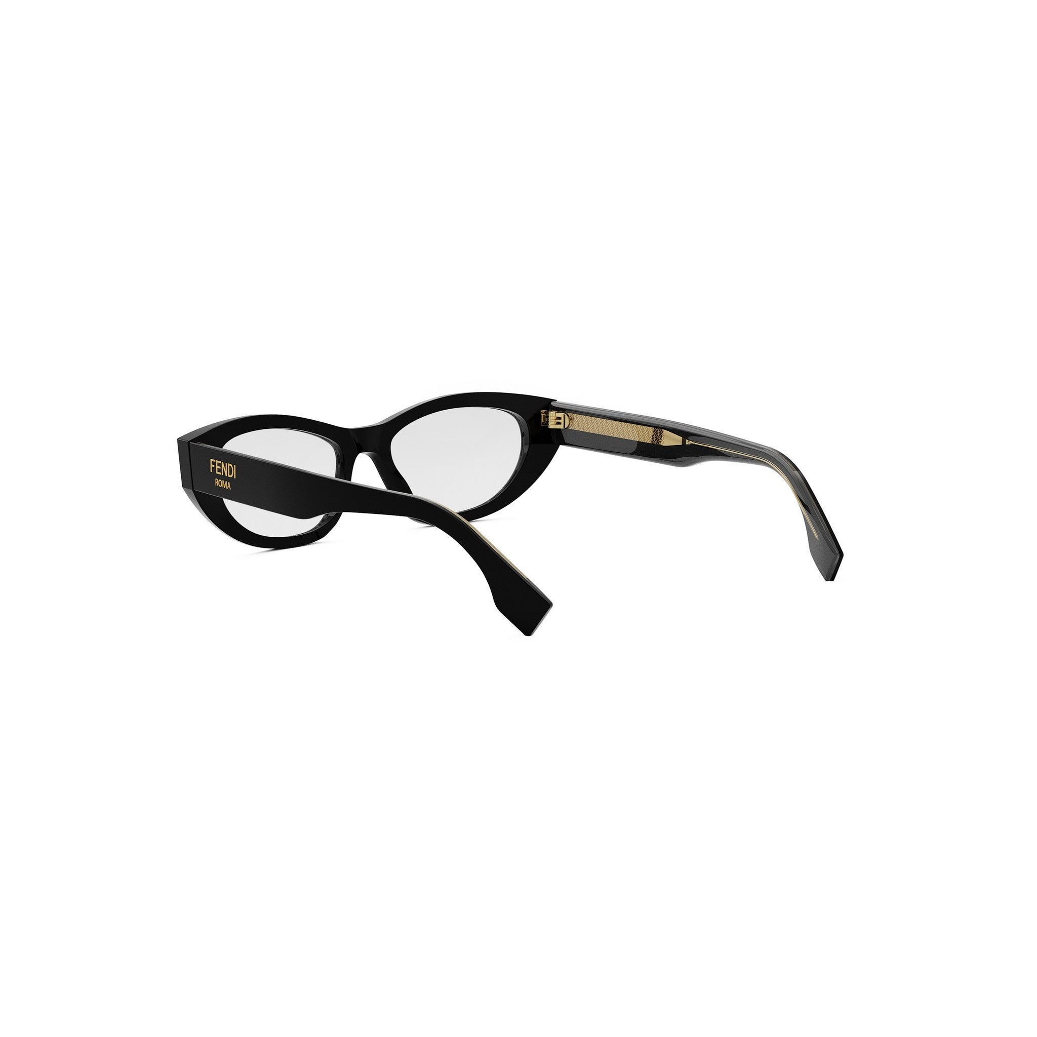 Fendi Roma Black Cat Eye Eyeglasses