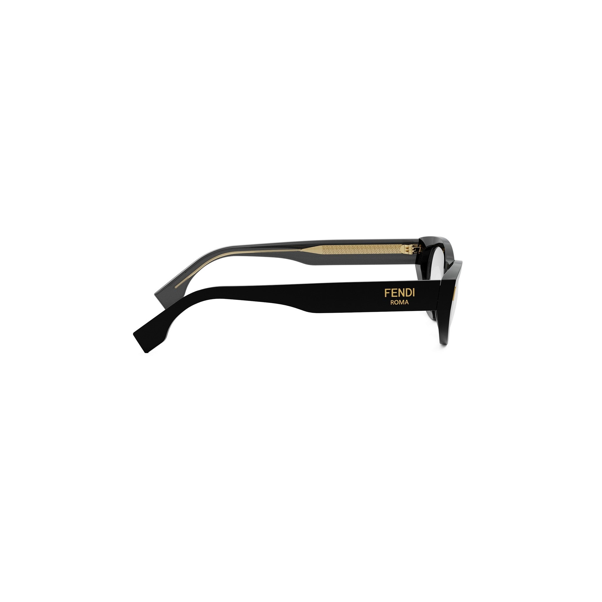 Fendi Roma Black Cat Eye Eyeglasses