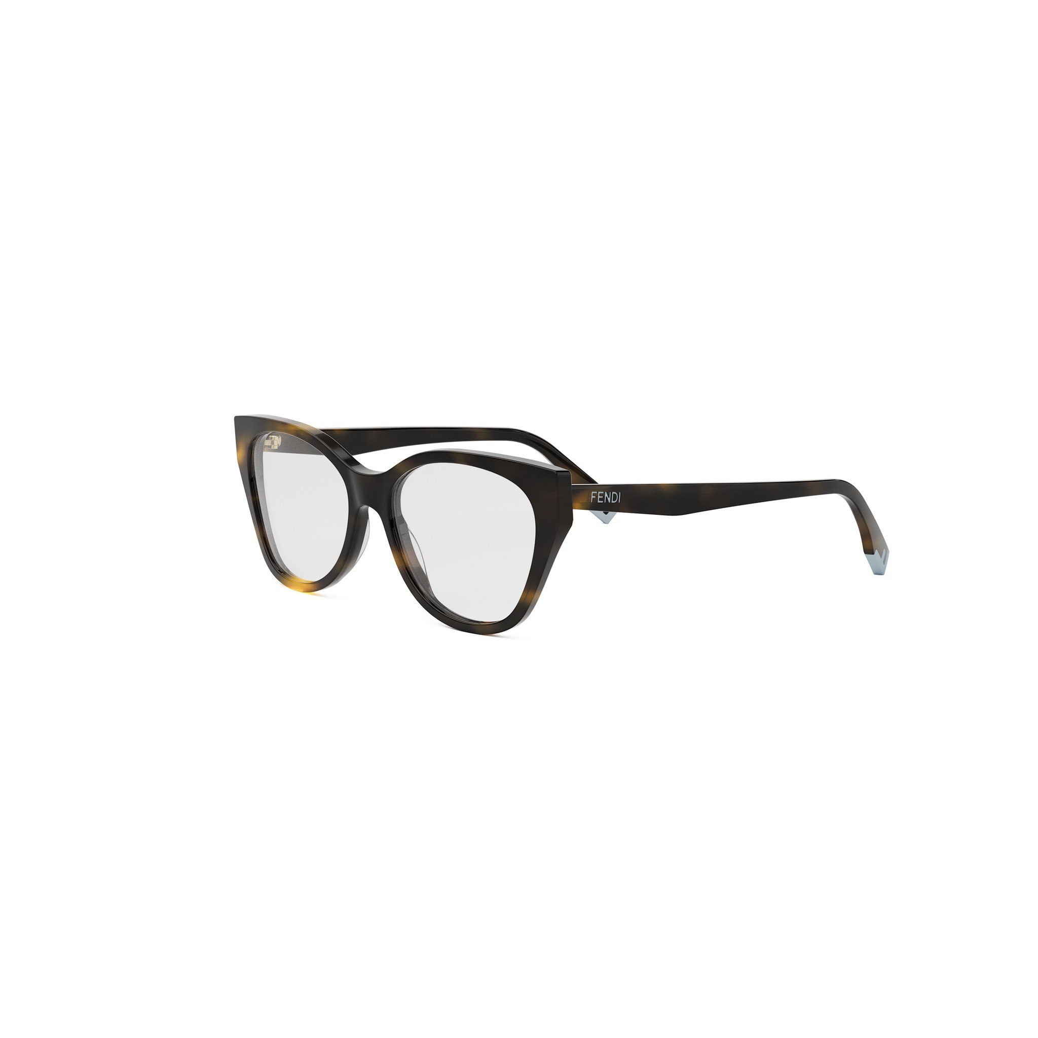 Fendi Way Havana Pantos Eyeglasses