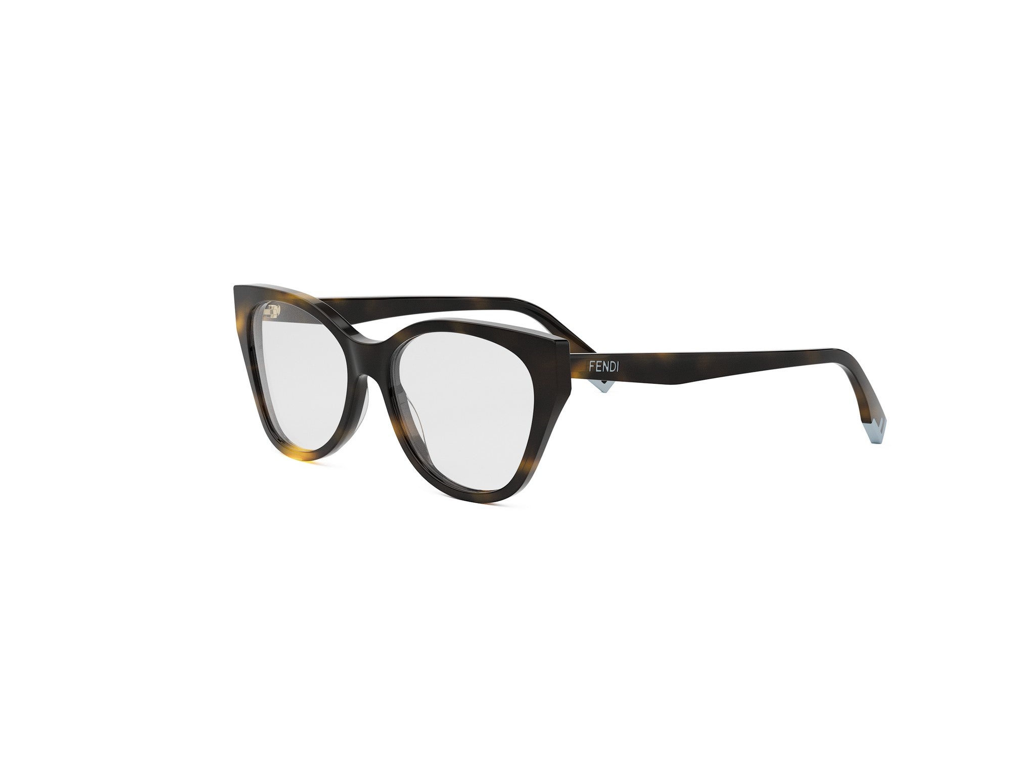 FENDI FE50120I Fendi Way Havana Pantos Eyeglasses