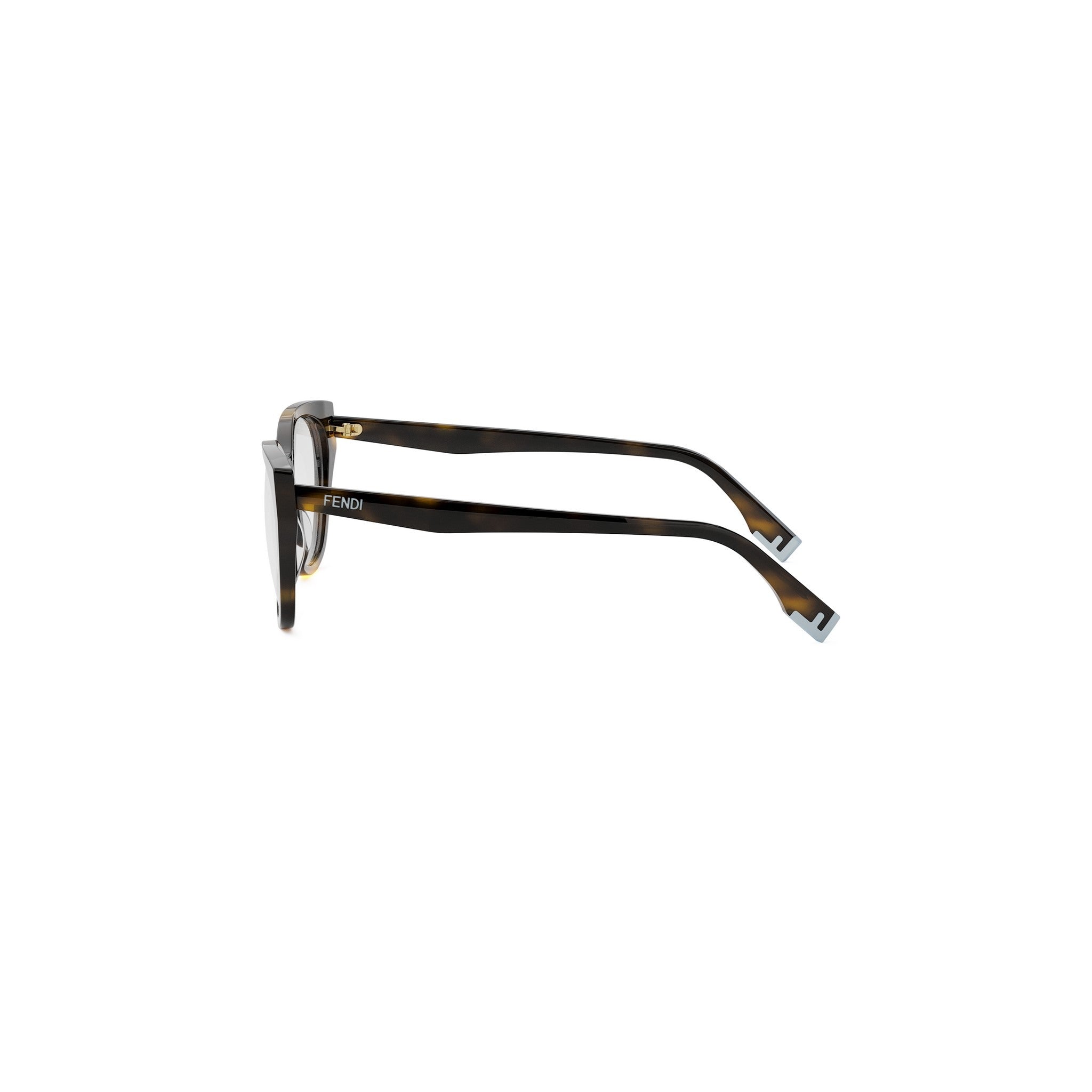 Fendi Way Havana Pantos Eyeglasses