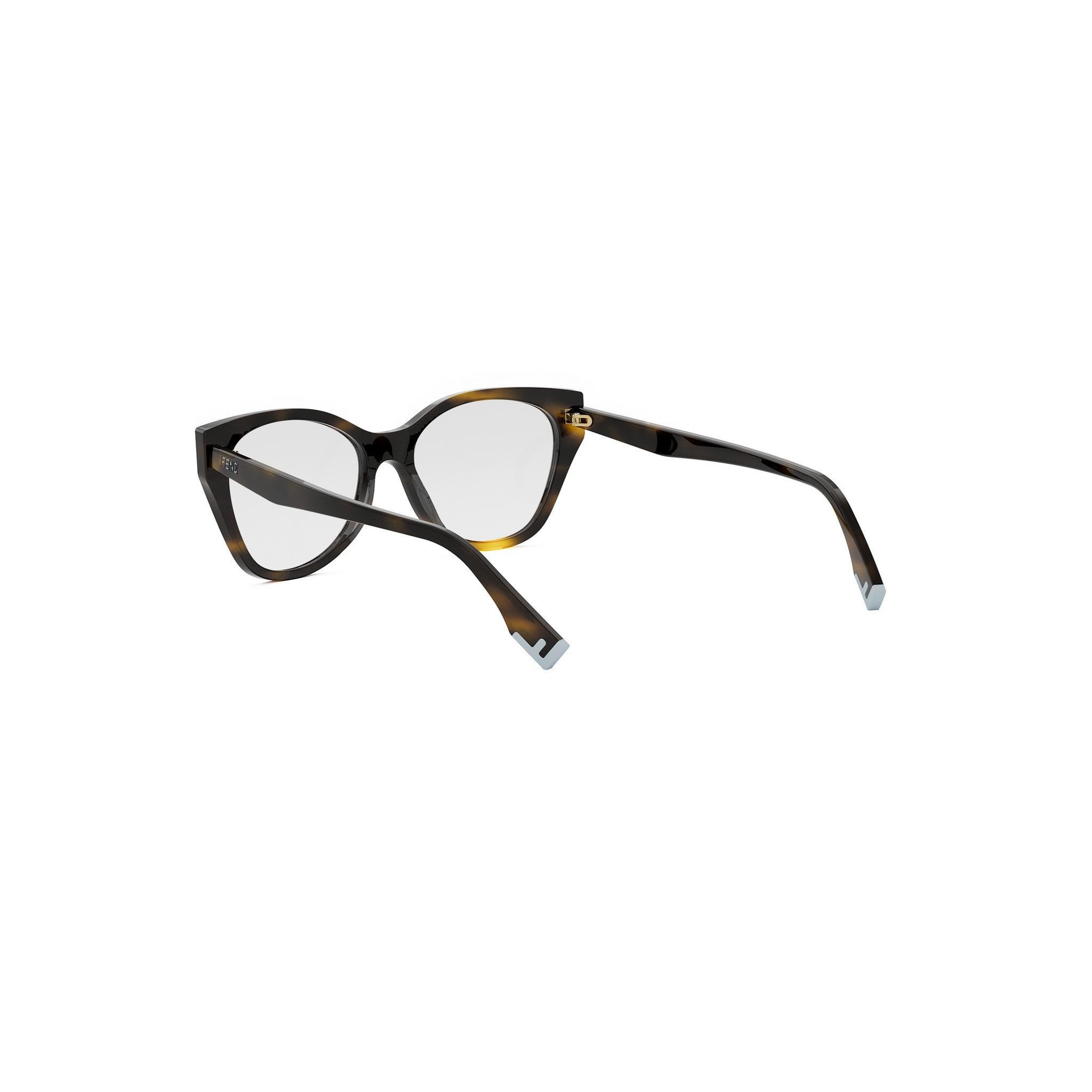 Fendi Way Havana Pantos Eyeglasses