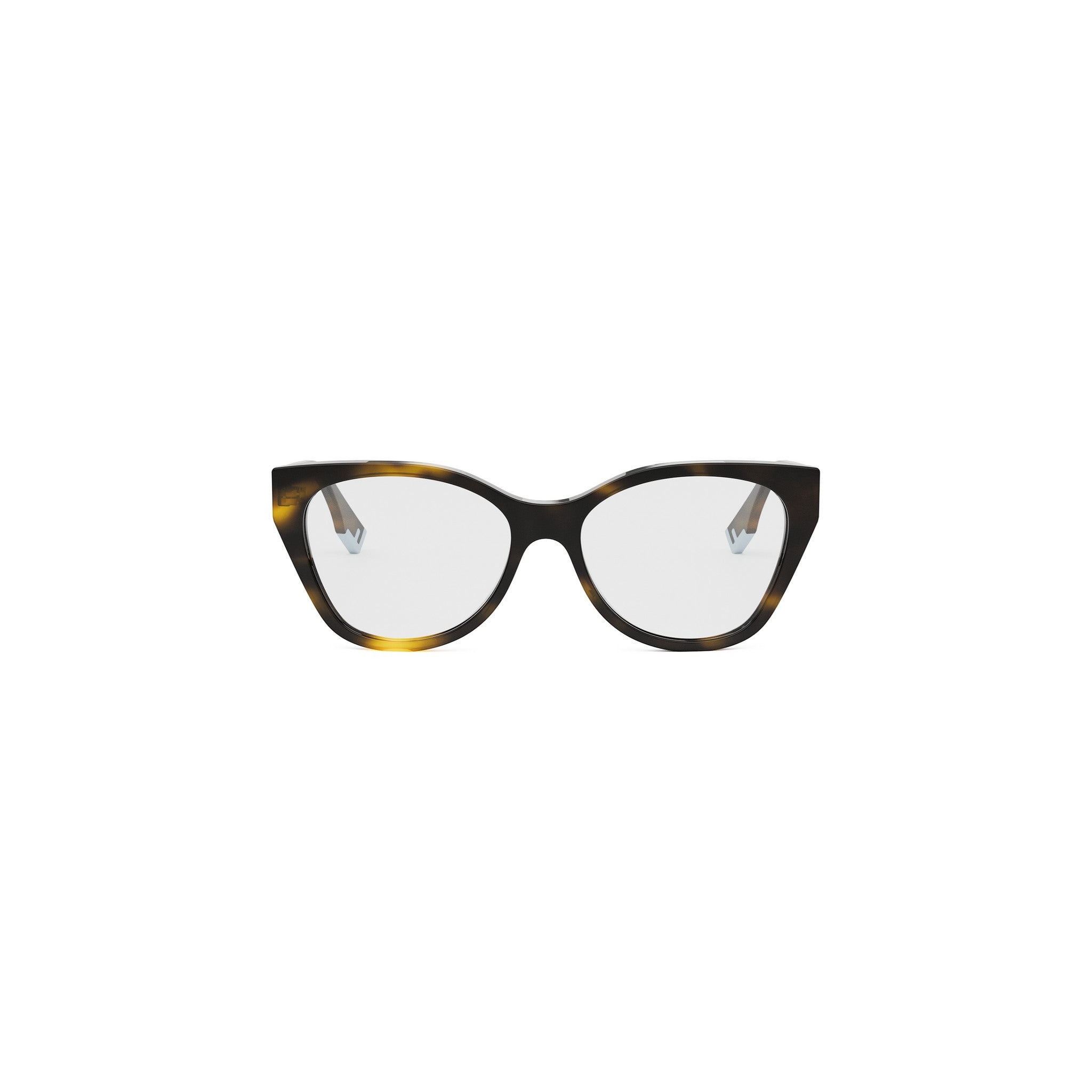 Fendi Way Havana Pantos Eyeglasses
