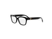 FENDI FE50124I FF Diamonds Black Square Eyeglasses