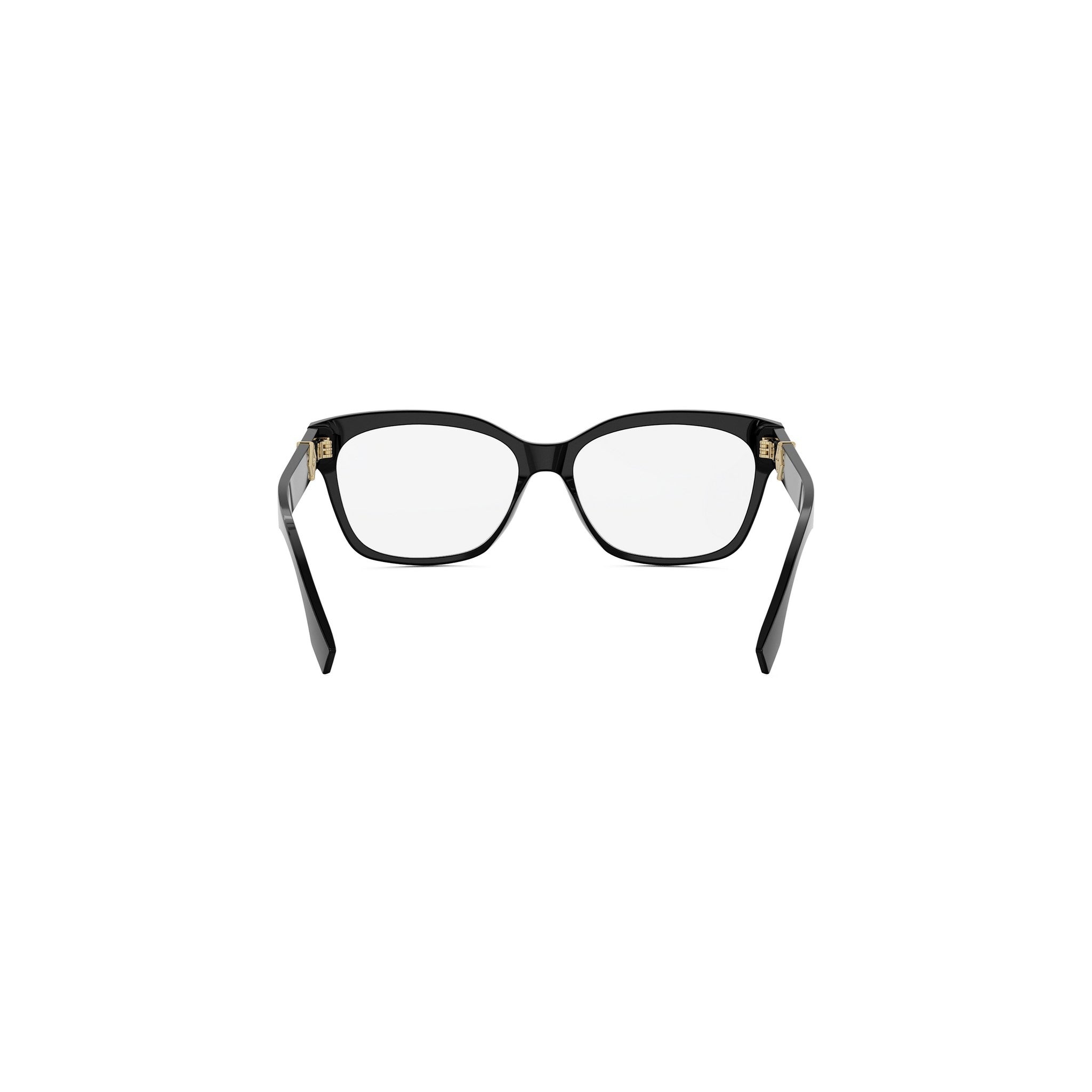 FF Diamonds Black Square Eyeglasses