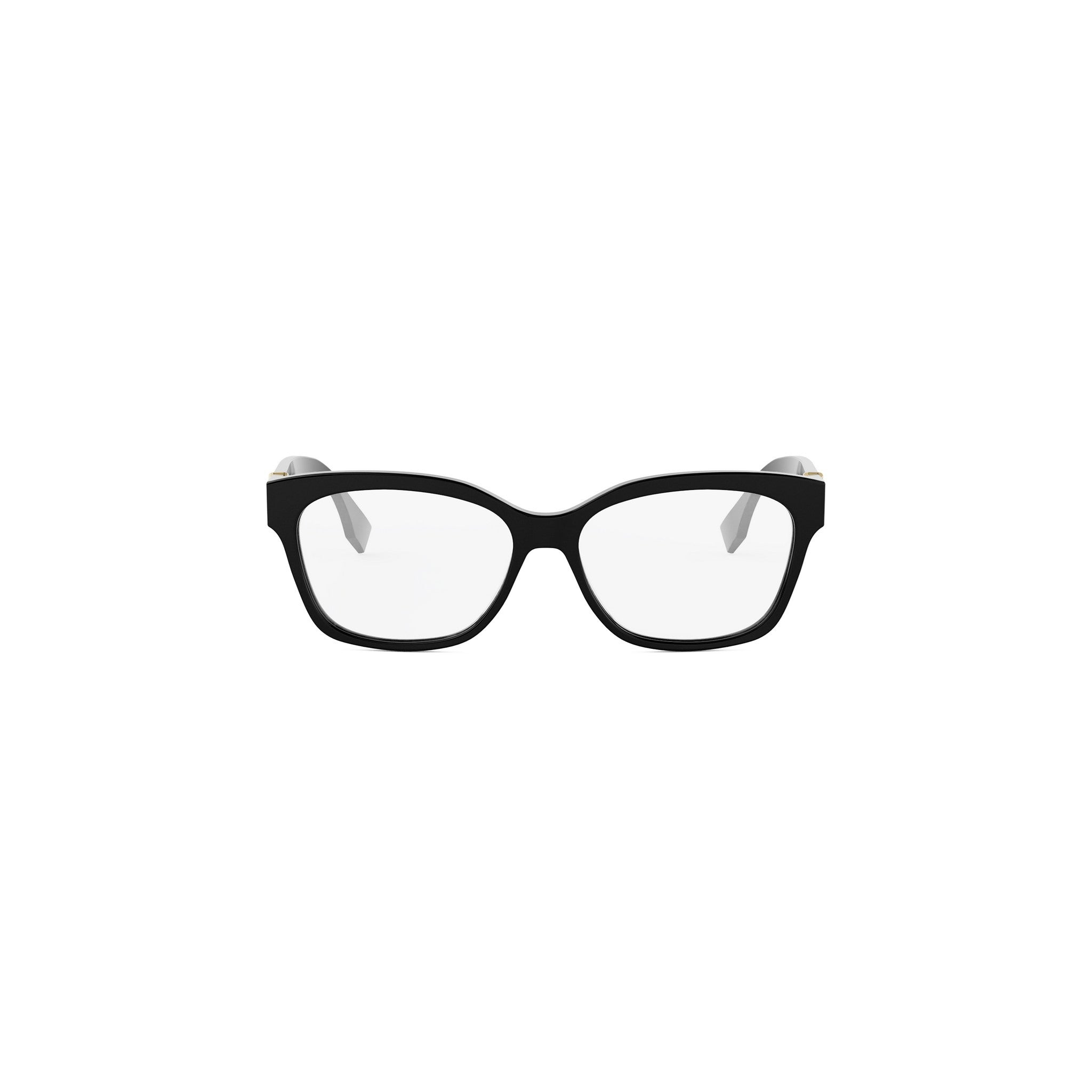 FF Diamonds Black Square Eyeglasses