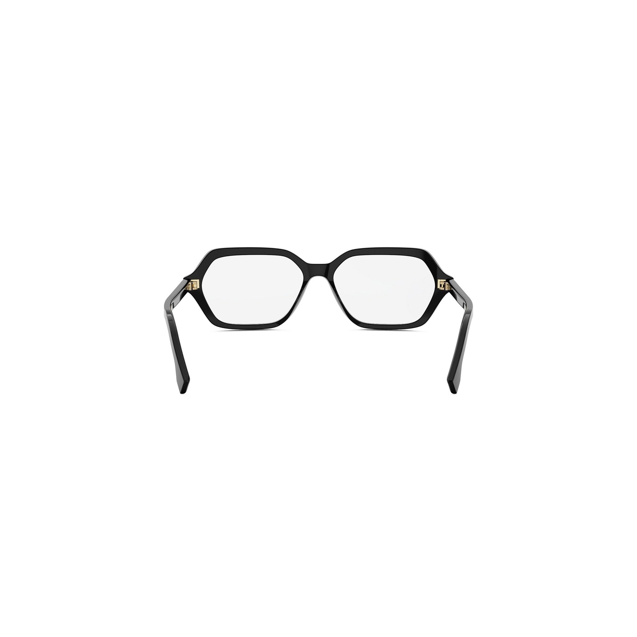 Fendi Selleria Black Geometric Eyeglasses