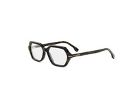 FENDI FE50125I Fendi Selleria Havana Geometric Eyeglasses
