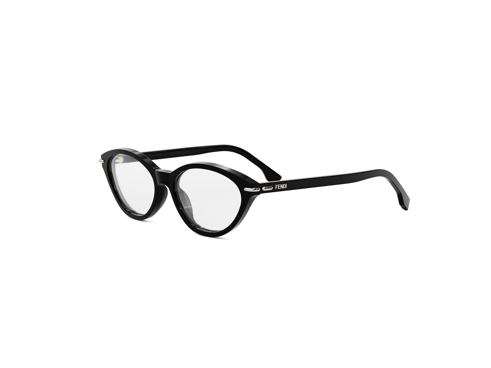 FENDI FE50126I Fendi Selleria Black Cat Eye Eyeglasses