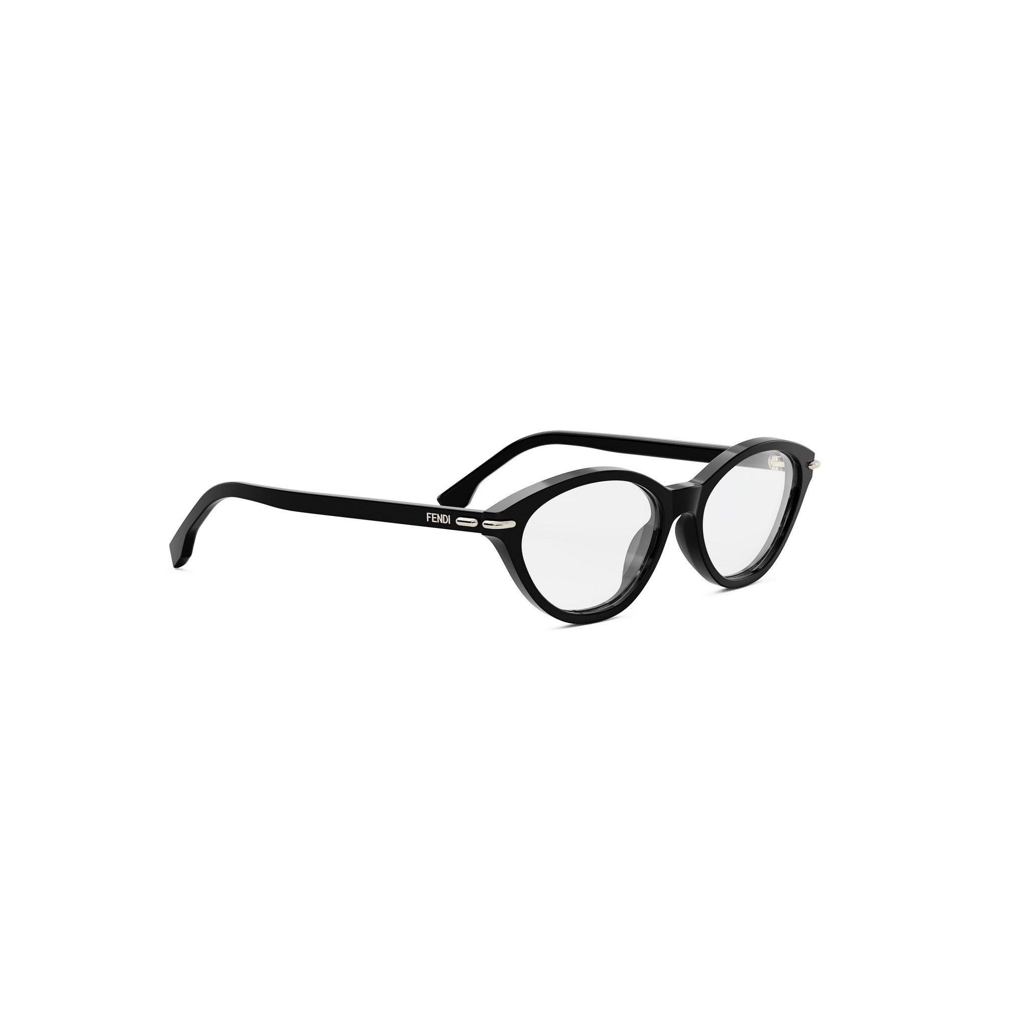 Fendi Selleria Black Cat Eye Eyeglasses