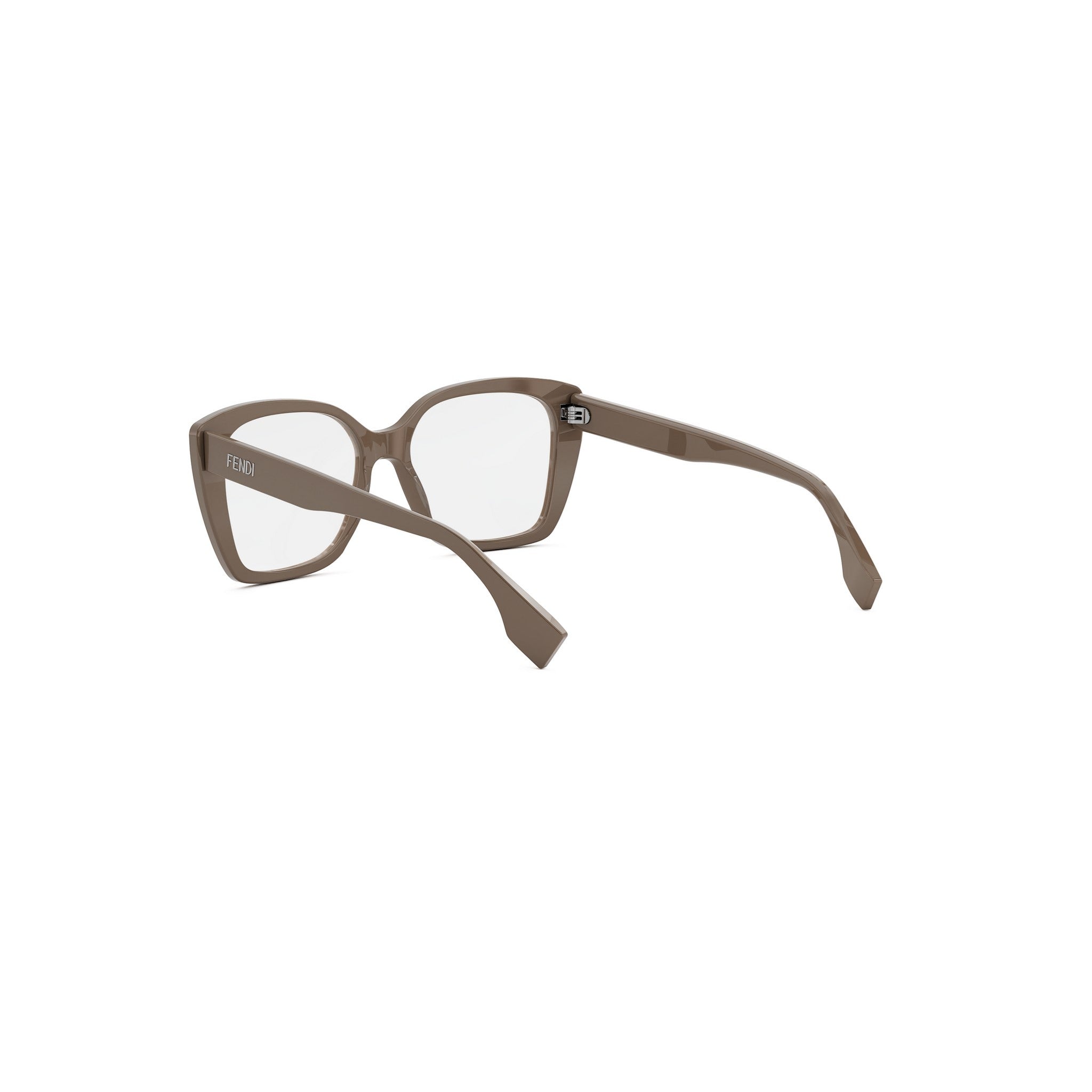 Lettering Havana Square Eyeglasses