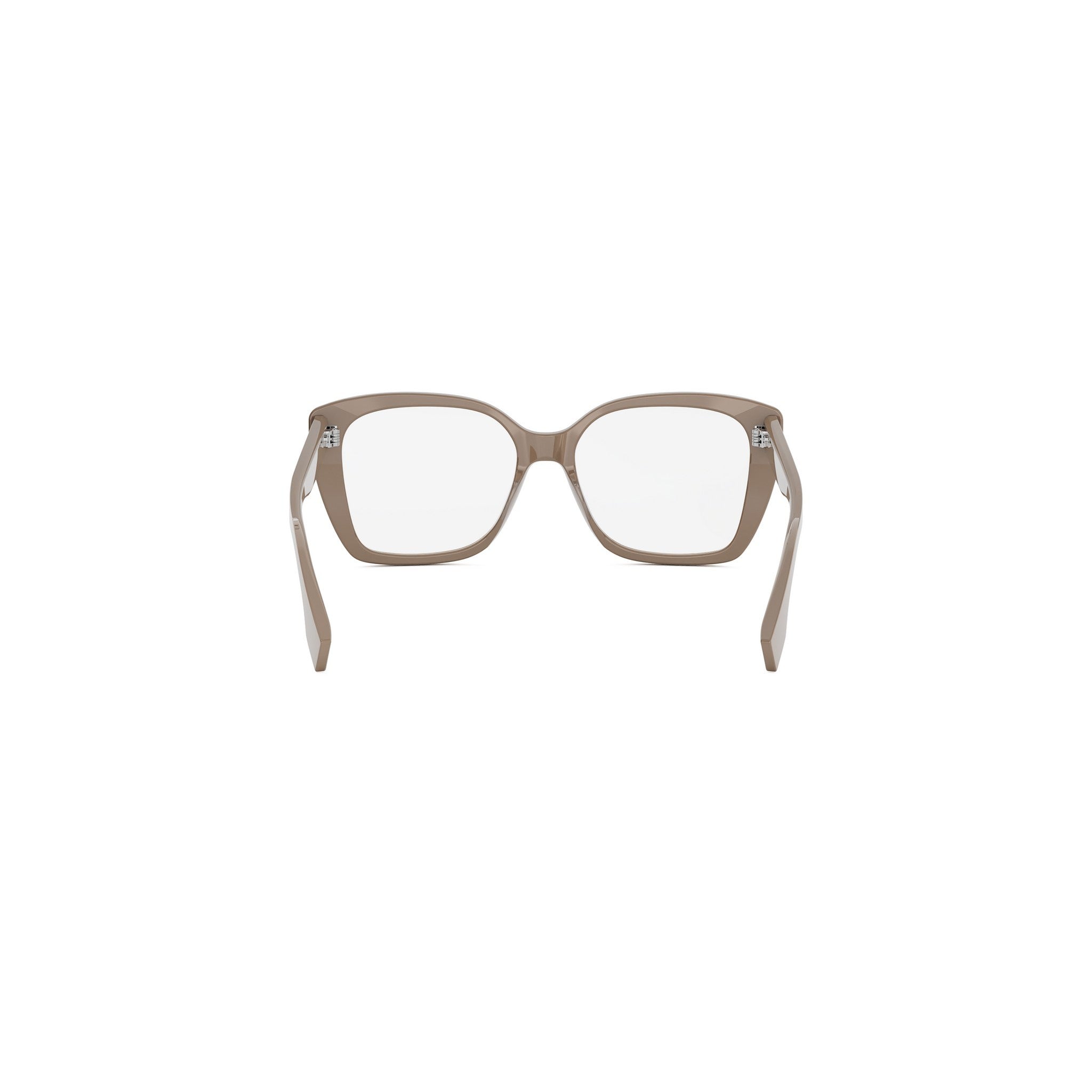Lettering Havana Square Eyeglasses