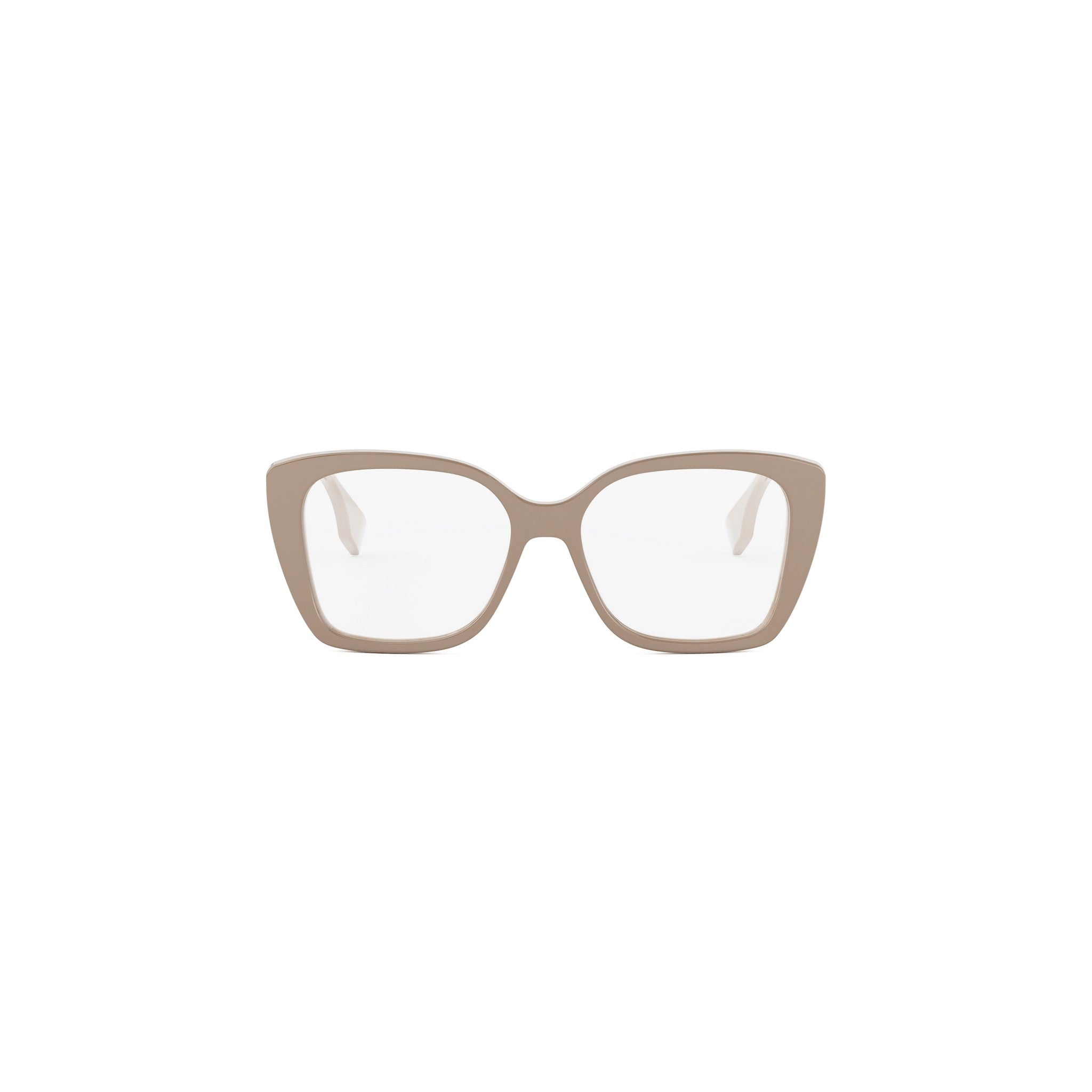 Lettering Havana Square Eyeglasses