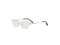 FENDI FE50141U Fendigraphy gold Cat Eye Eyeglasses