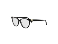 FENDI FE50145I Forever Fendi Black Round Eyeglasses