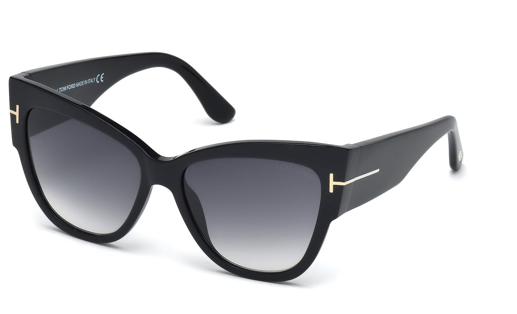 Tom Ford Anoushka Sunglasses FT0371 01B