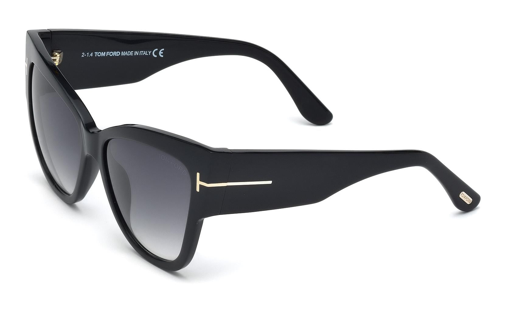 Tom Ford Anoushka Sunglasses FT0371 01B