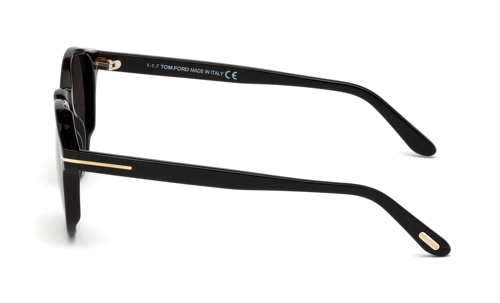 Tom Ford Ian-02 Sunglasses FT0591 01A