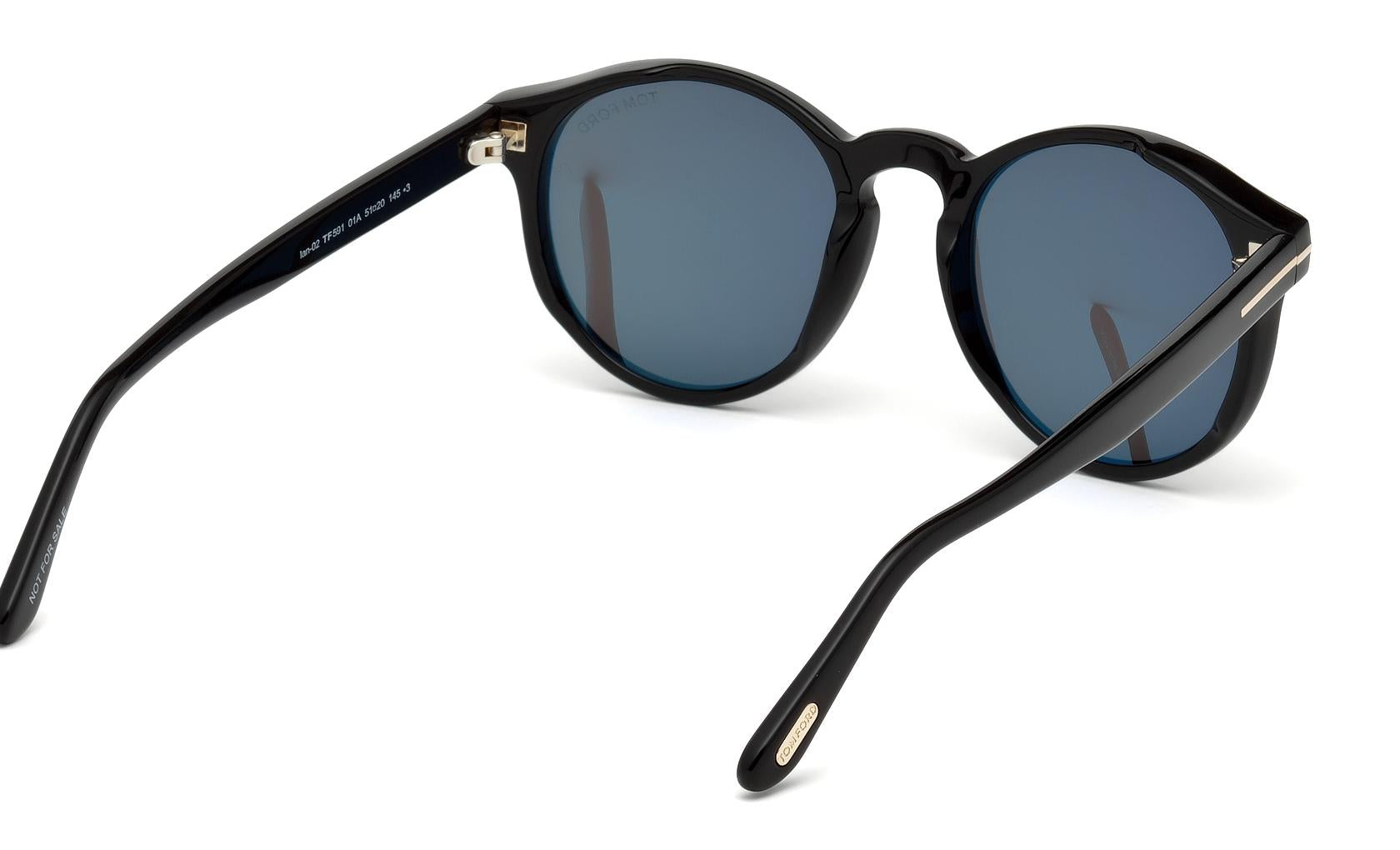 Tom Ford Ian-02 Sunglasses FT0591 01A