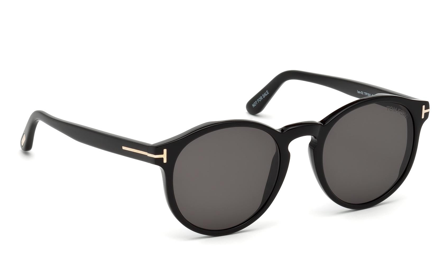 Tom Ford Ian-02 Sunglasses FT0591 01A